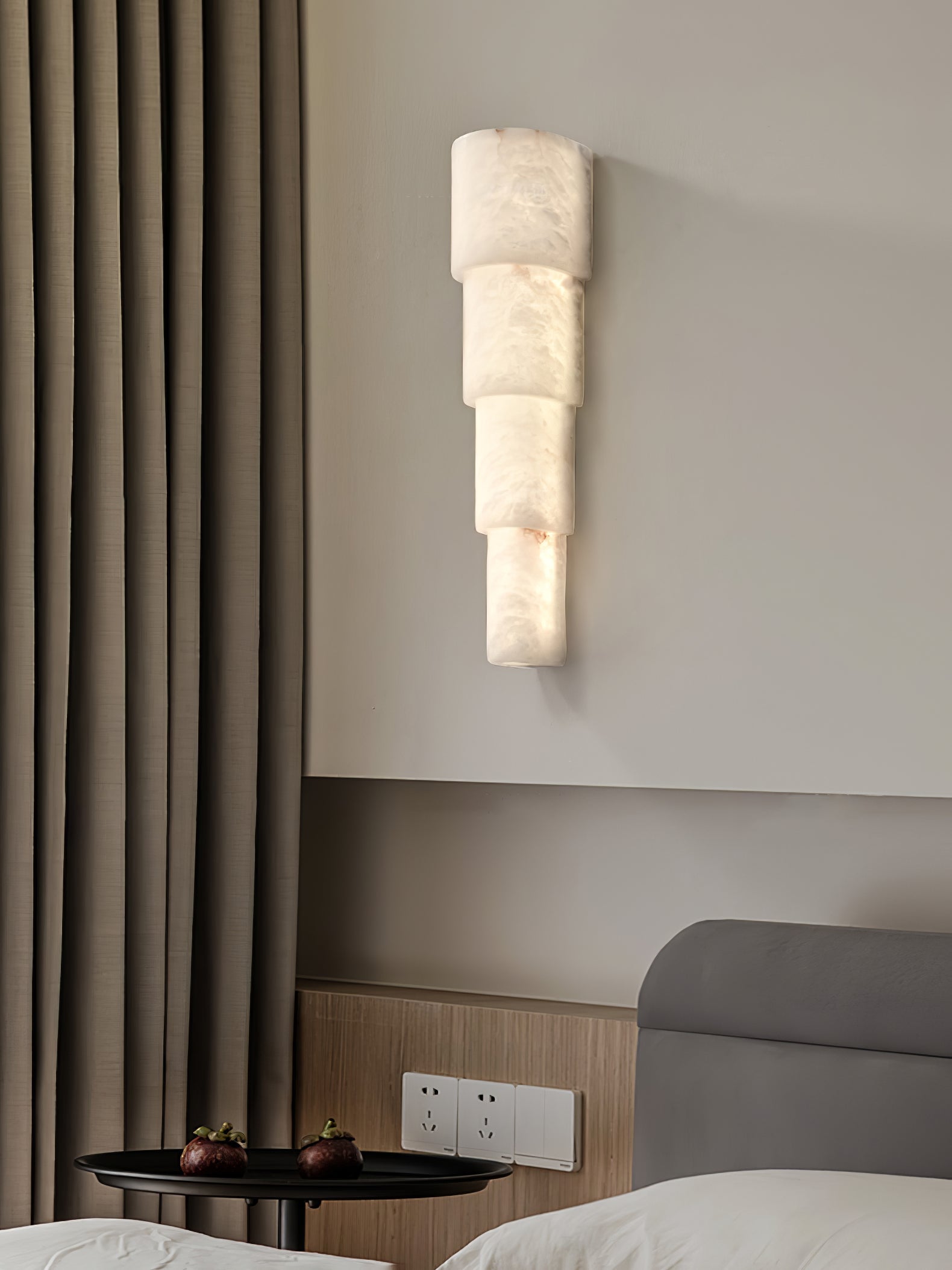Evsileth Alabaster Wall Light - Blowlighting