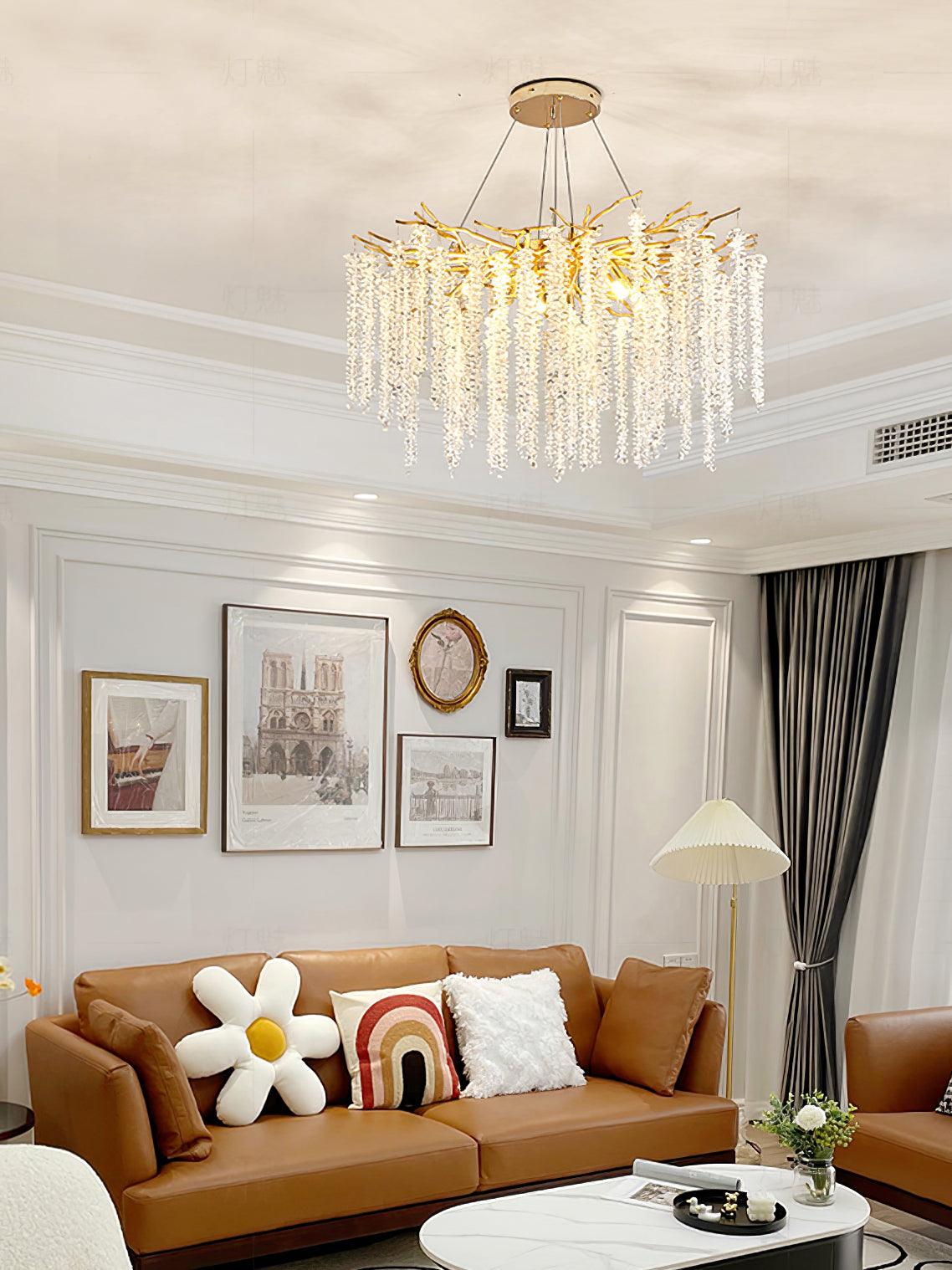 Albero Crystal Chandelier - Blowlighting