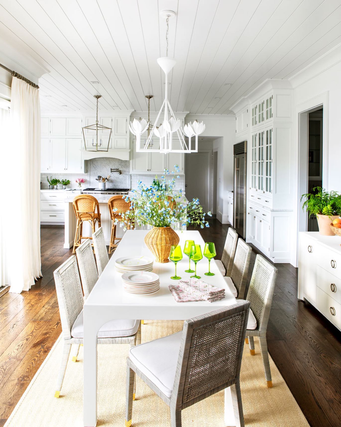 Alberto Vintage Brass Chandelier