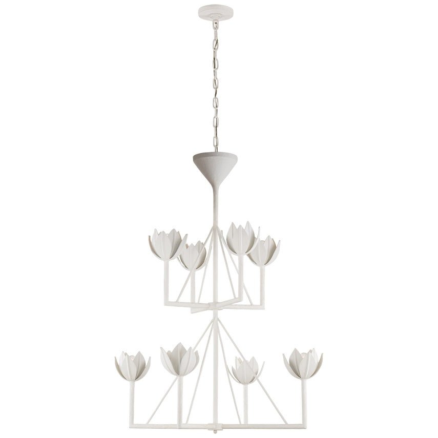 Ulmaris Floral Metal Chandelier - Blowlighting