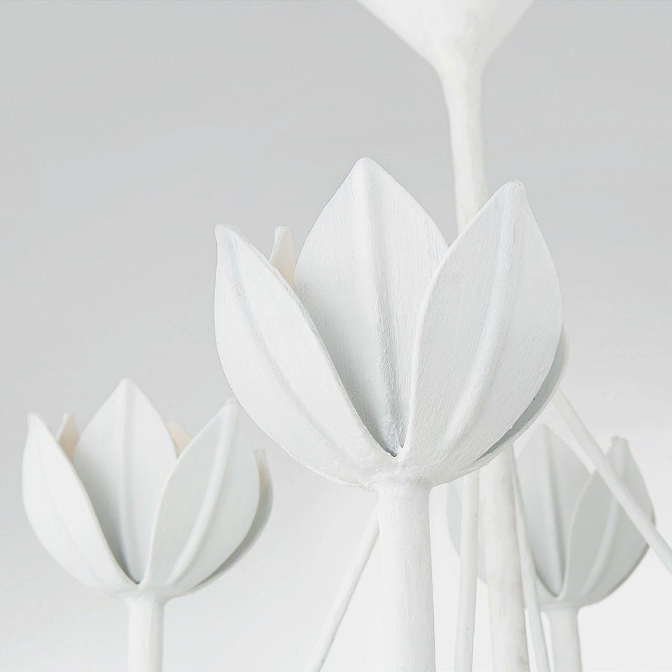 Ulmaris Floral Metal Chandelier - Blowlighting