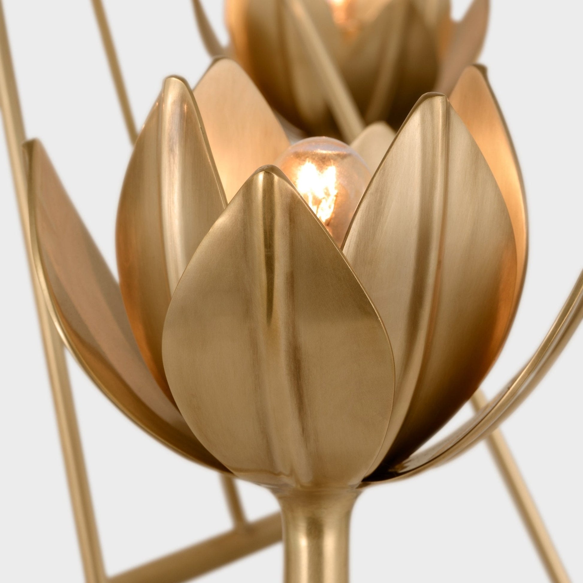 Ulmaris Floral Metal Chandelier - Blowlighting