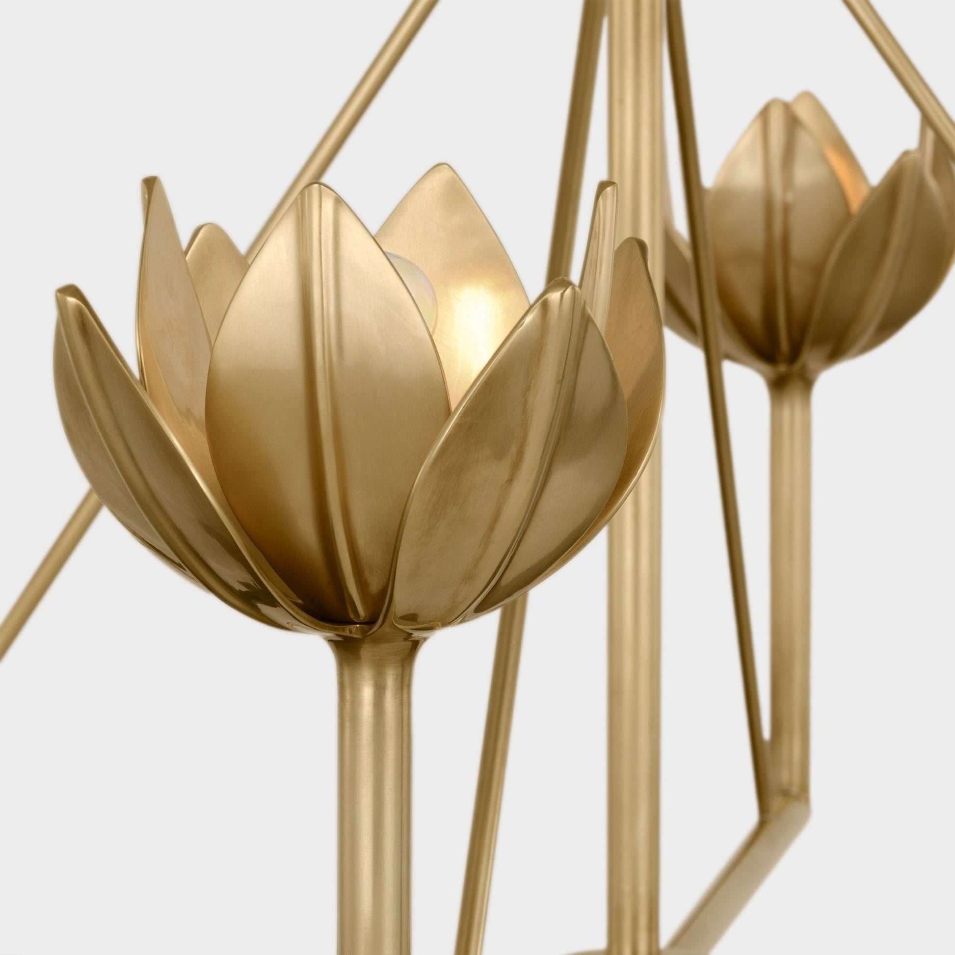 Ulmaris Floral Metal Chandelier - Blowlighting