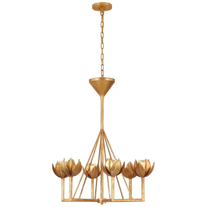 Ulmaris Floral Metal Chandelier - Blowlighting