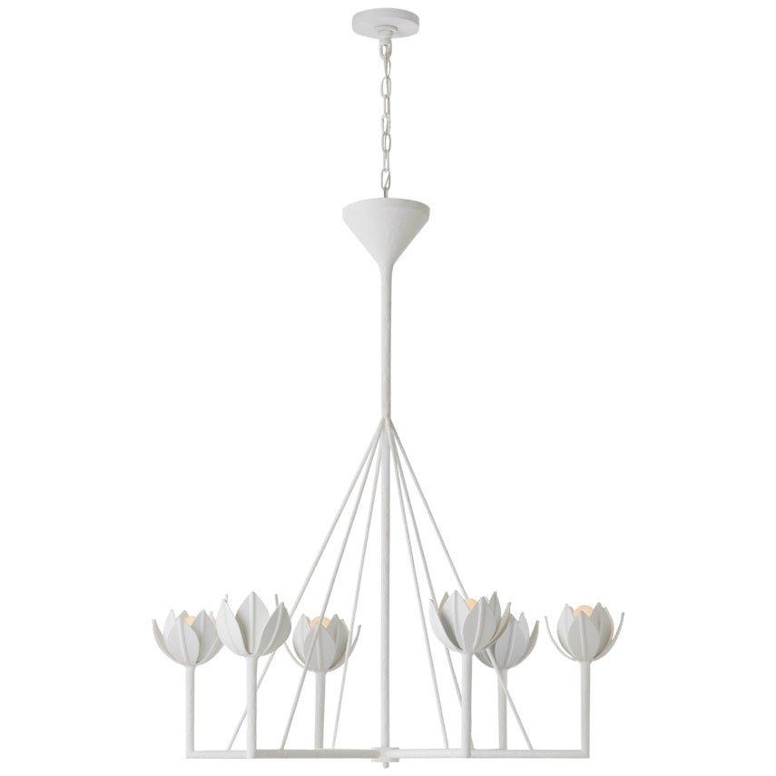 Ulmaris Floral Metal Chandelier - Blowlighting