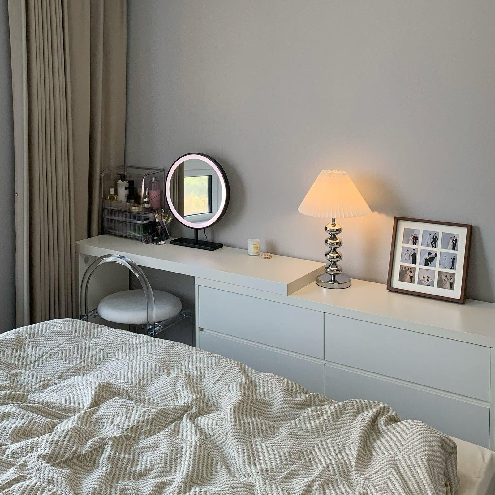 Aleisha Pleated Table Lamp - Blowlighting