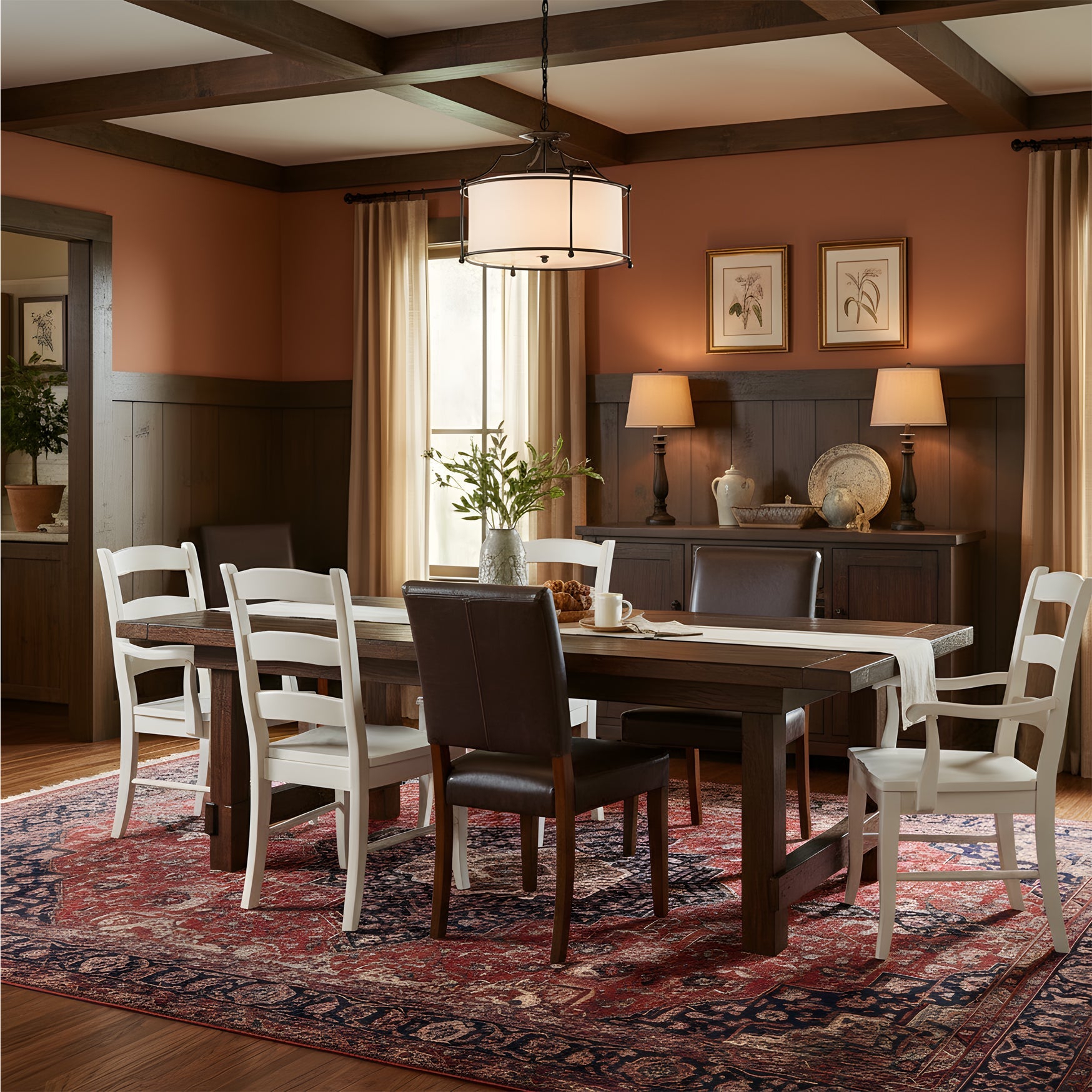 Alexa Scandinavian Brass Pendant Light