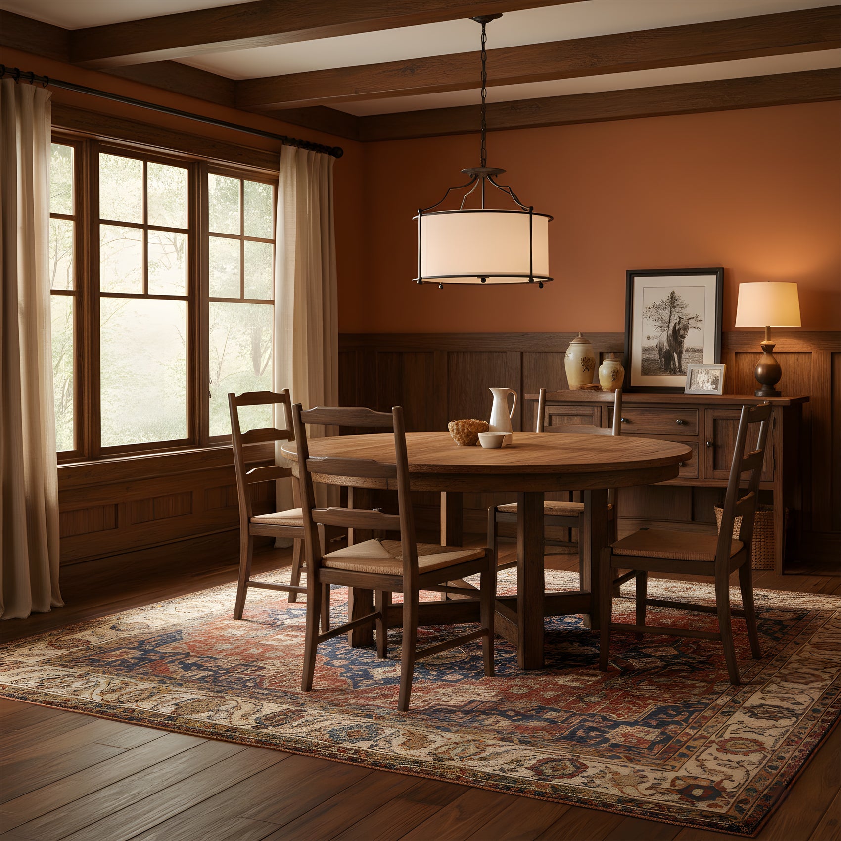 Alexa Scandinavian Brass Pendant Light