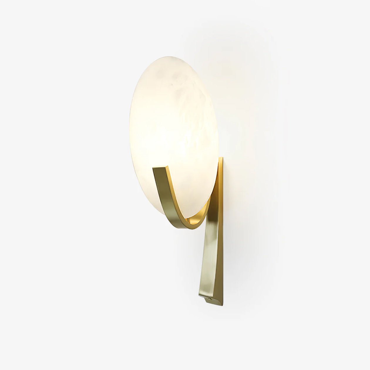 Althea Minimalist Alabaster Wall Lamp - Blowlighting