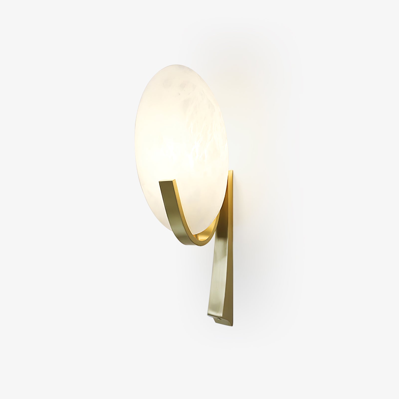 Althea Minimalist Alabaster Wall Lamp - Blowlighting
