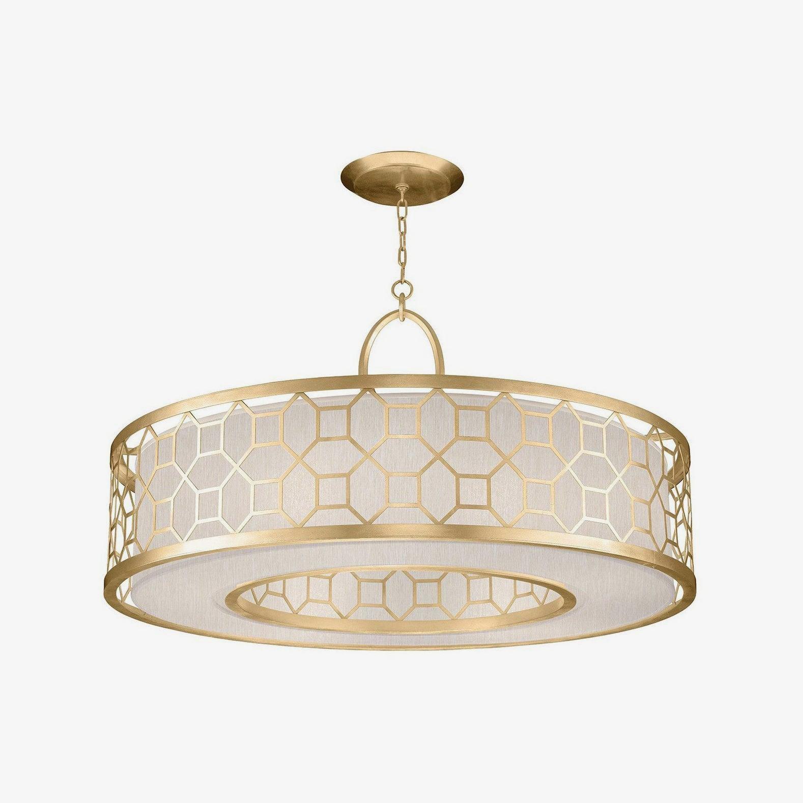 Arshaor Premium Elegance Round Copper Glass Pendant light - Blowlighting