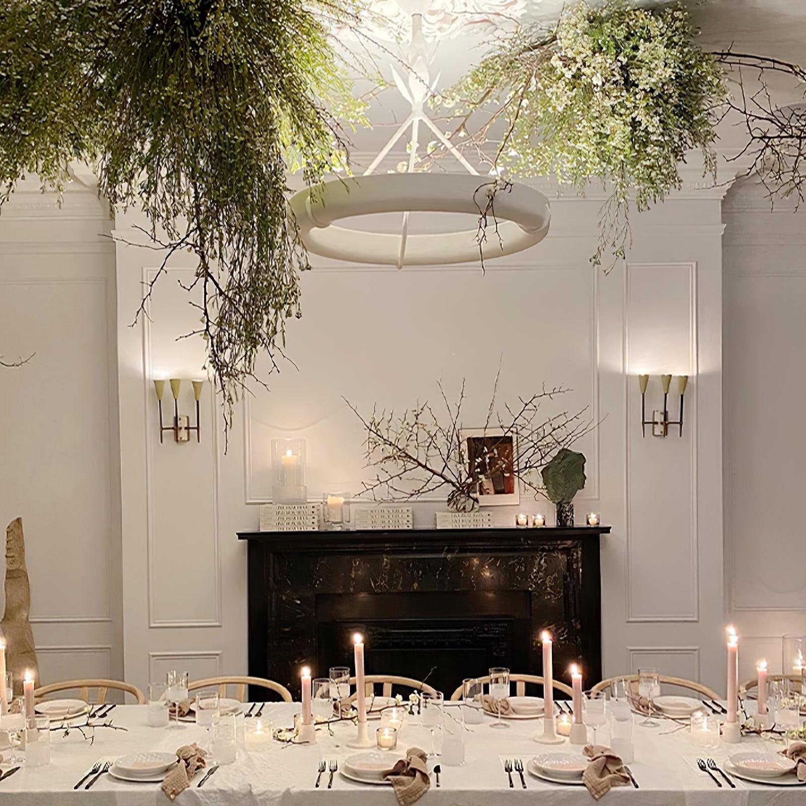 Tinsley Plaster Chandelier - Blowlighting