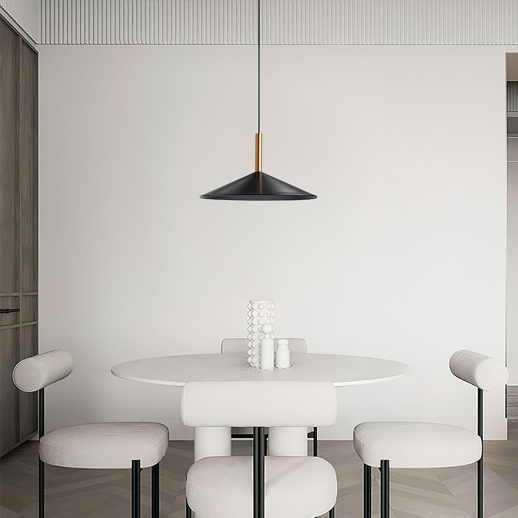 Vezoror Conical Metal Pendant Light - Blowlighting