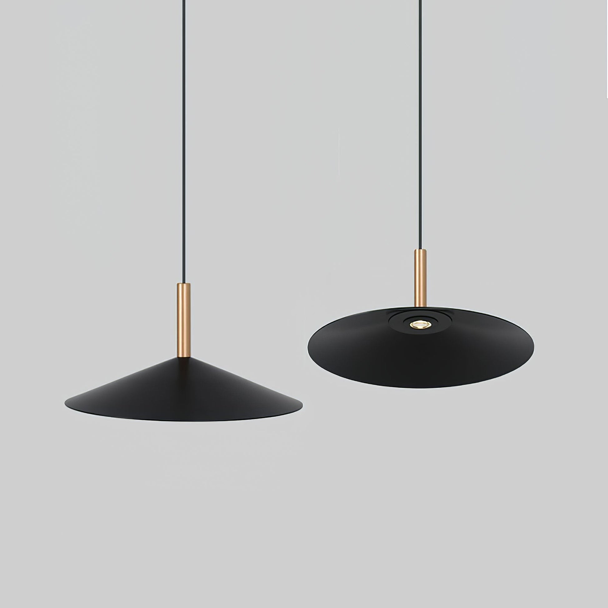 Vezoror Conical Metal Pendant Light - Blowlighting