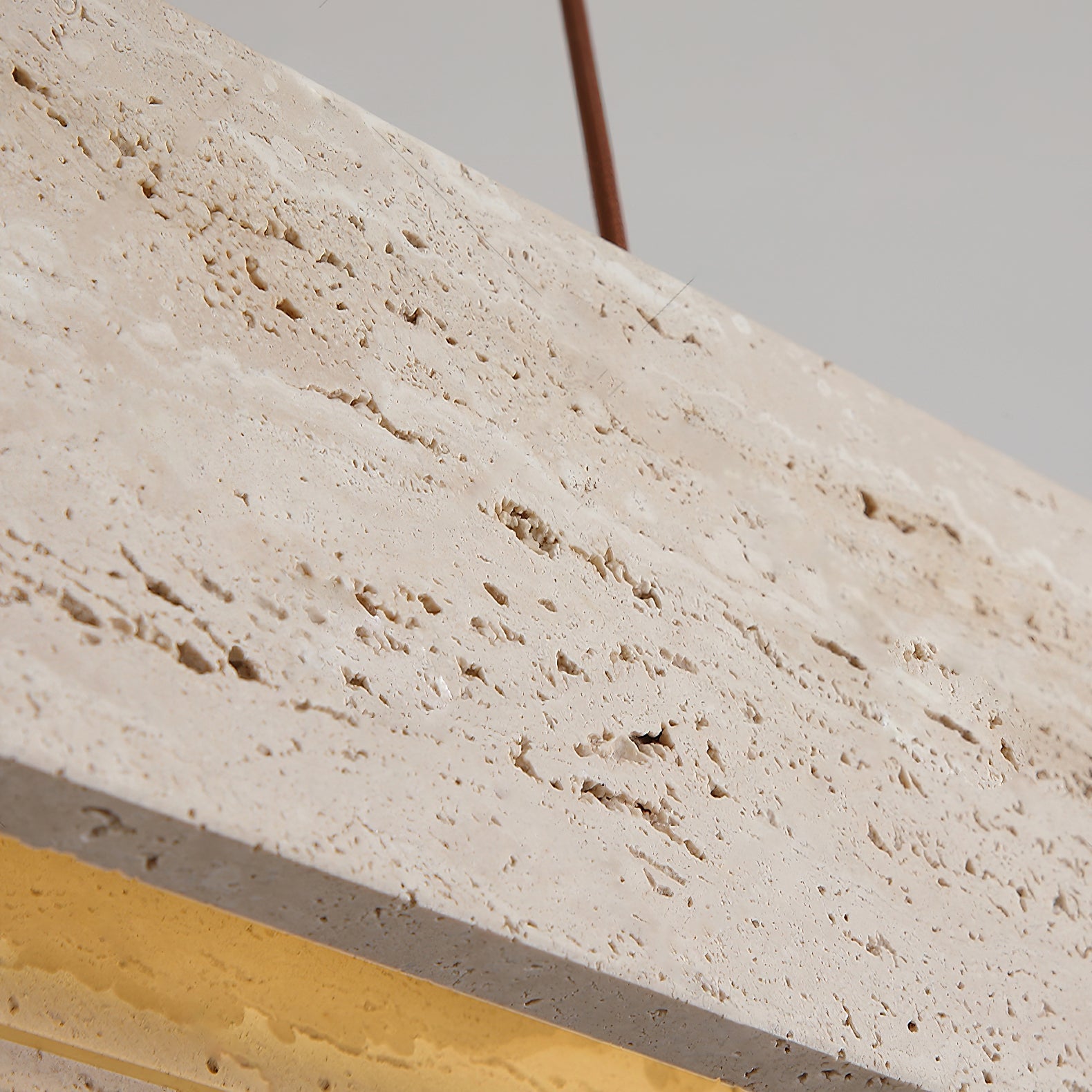 Aluet Minimalist Wood Linear Chandelier