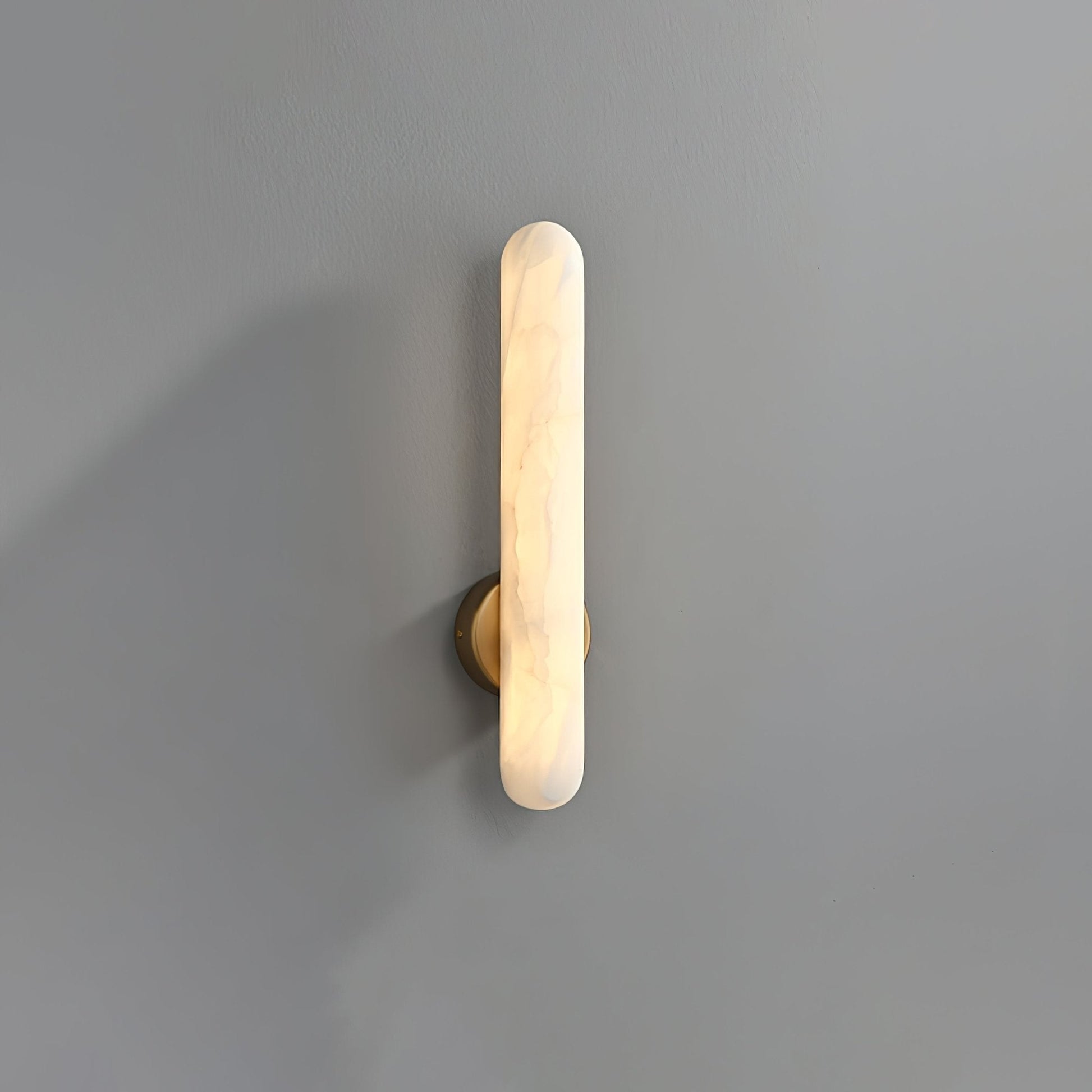 Elvenira Cylindrical Alabaster Wall Light - Blowlighting