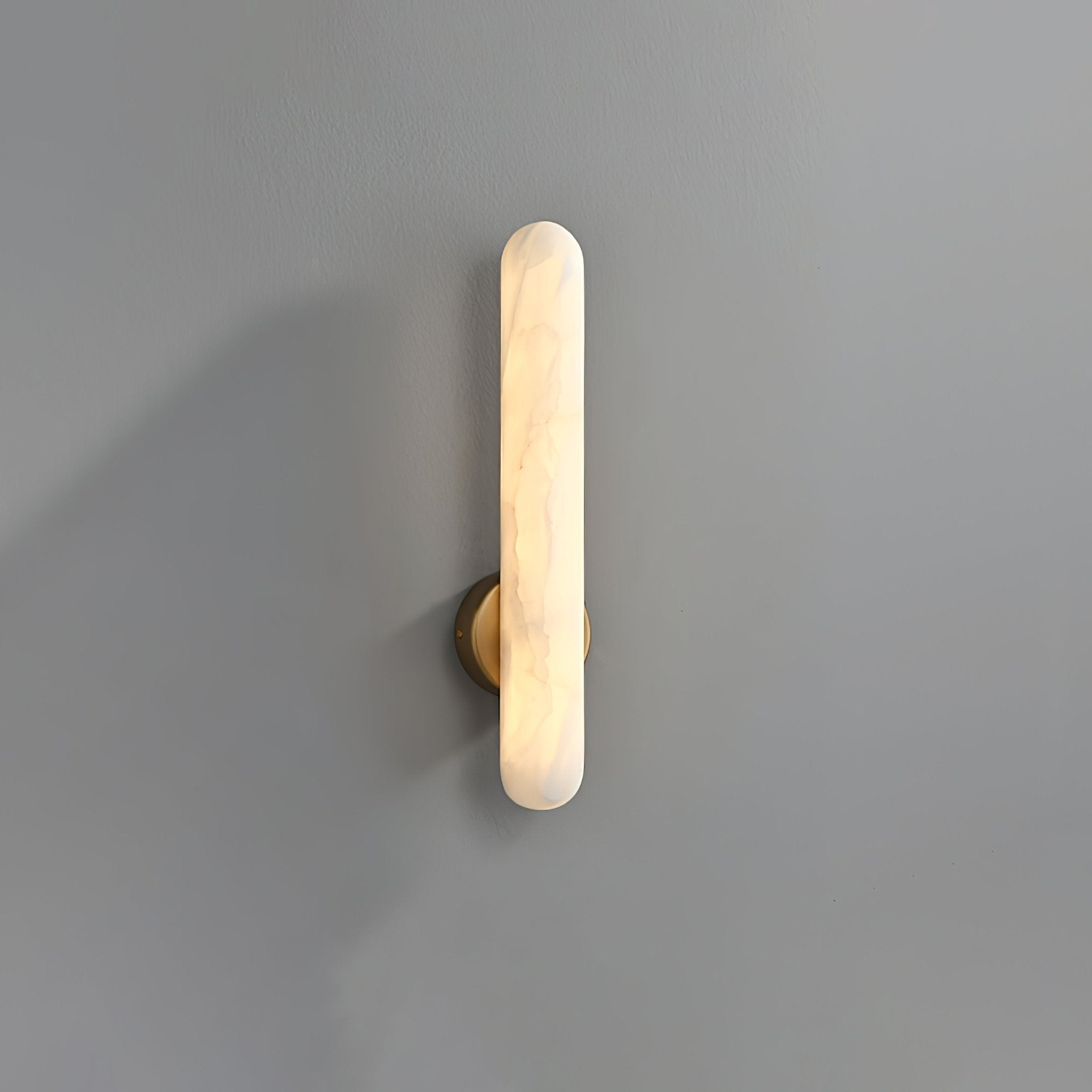 Elvenira Cylindrical Alabaster Wall Light - Blowlighting