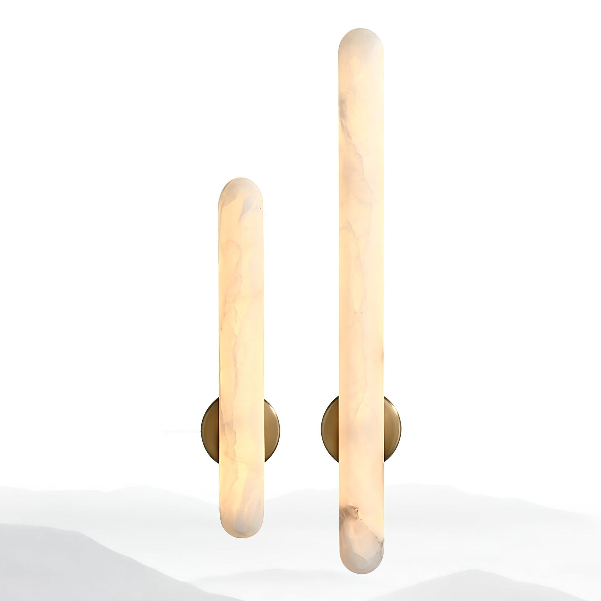 Elvenira Cylindrical Alabaster Wall Light - Blowlighting