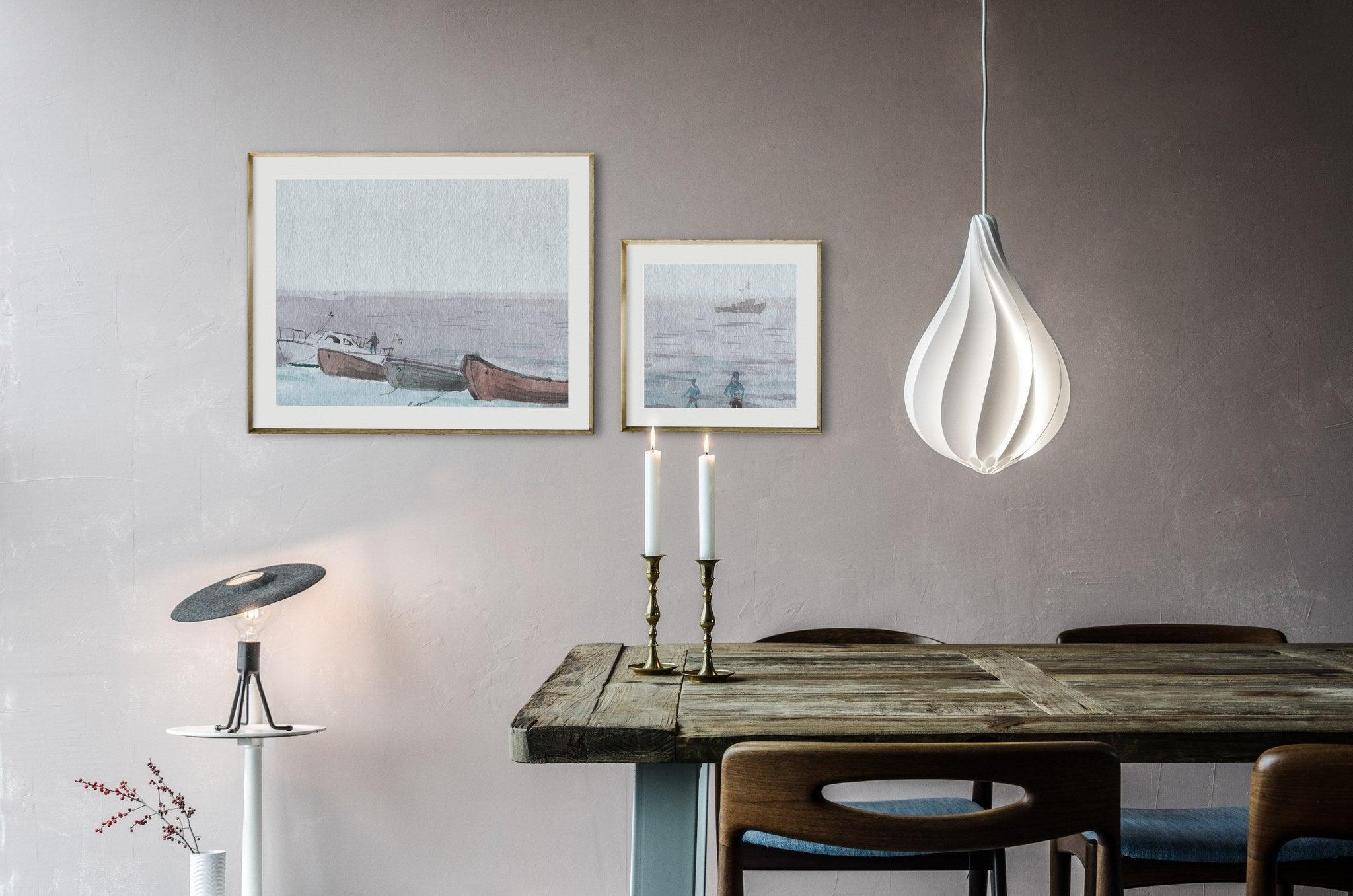 Ersoran Modern Minimalist Nordic Plastic Pendant Light - Blowlighting