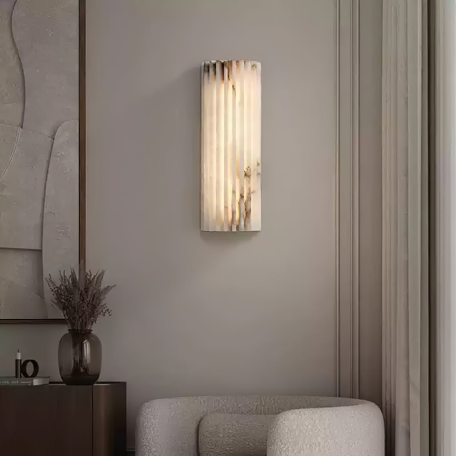 Orcarion Alabaster Wall Lamp - Blowlighting
