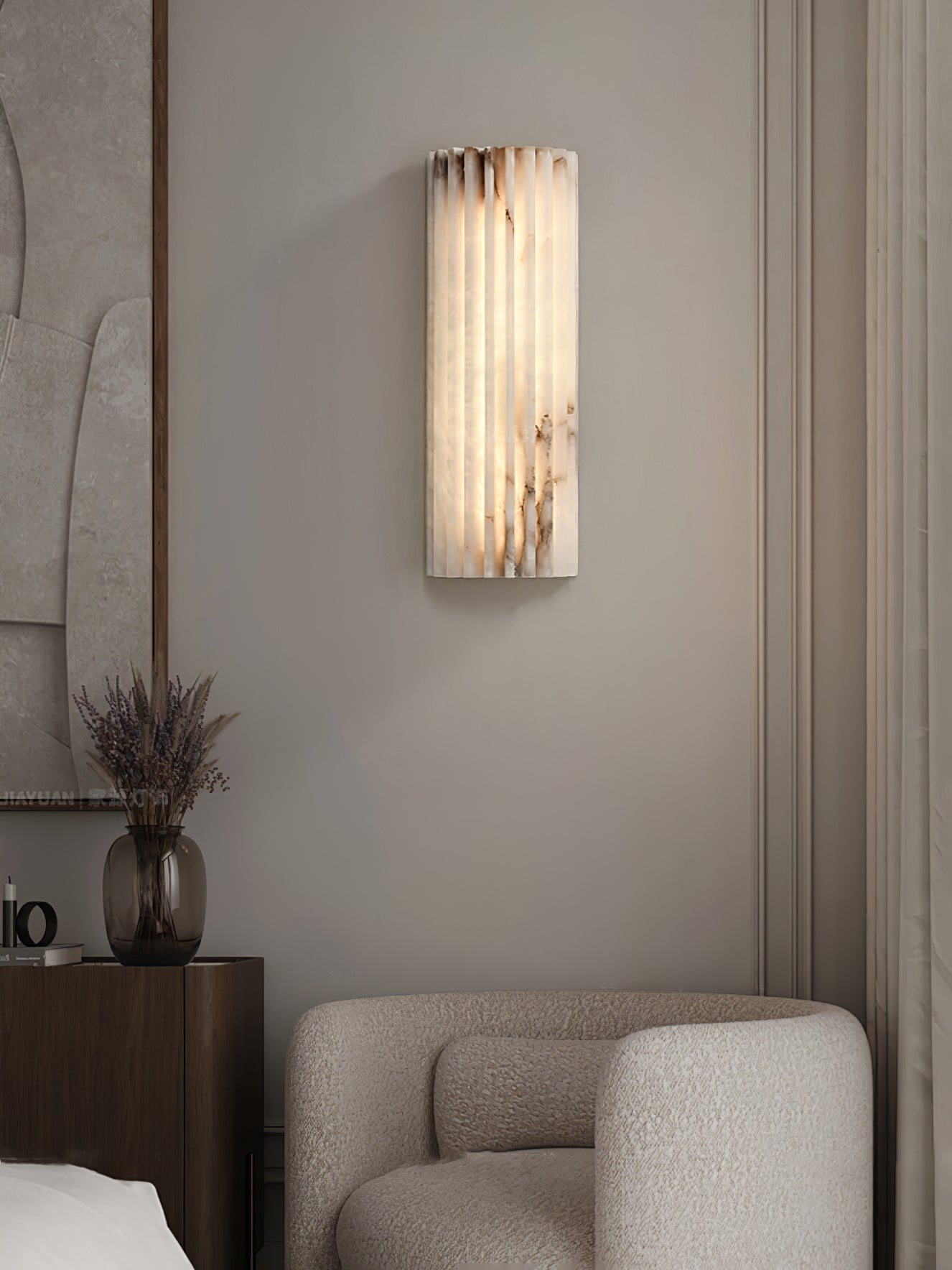 Orcarion Alabaster Wall Lamp - Blowlighting
