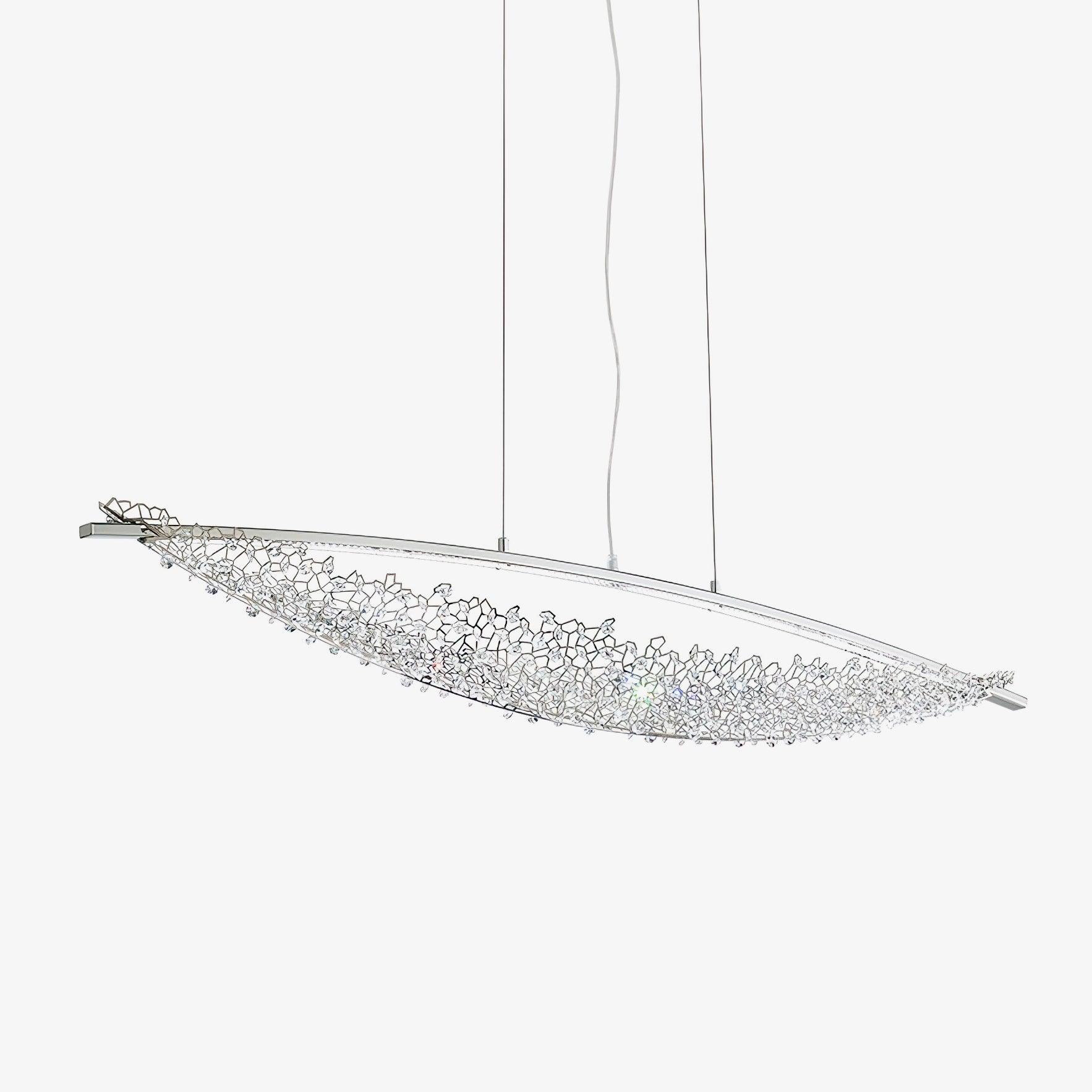 Elvarin Crystal Pendant Light - Blowlighting
