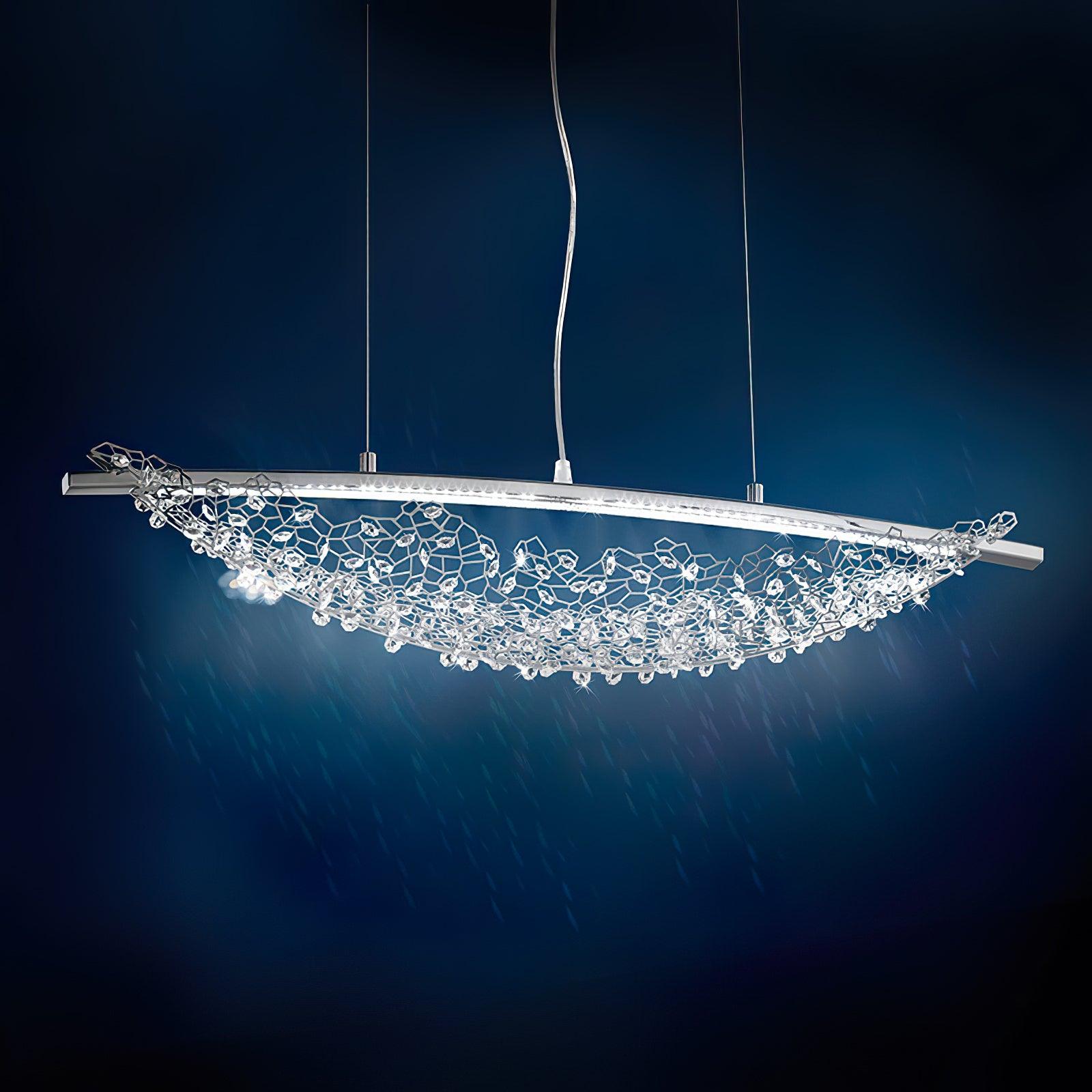 Elvarin Crystal Pendant Light - Blowlighting