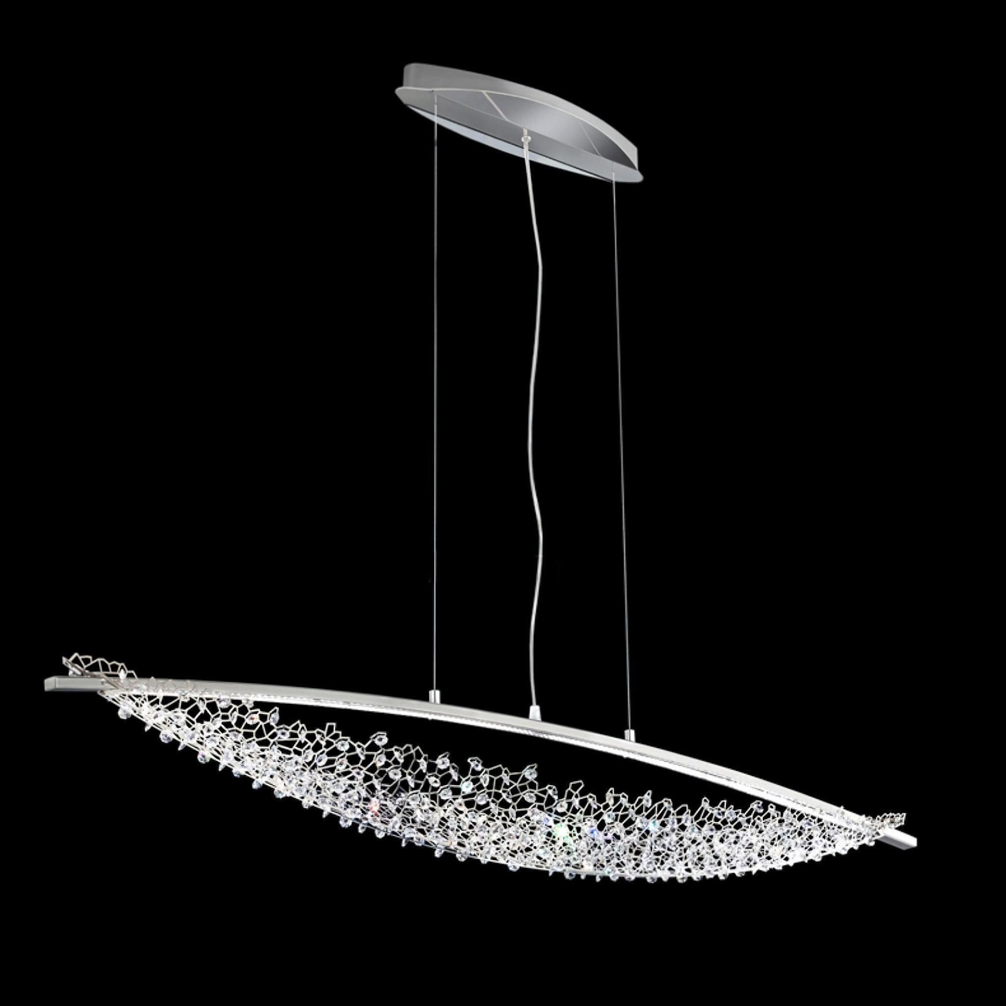 Elvarin Crystal Pendant Light - Blowlighting