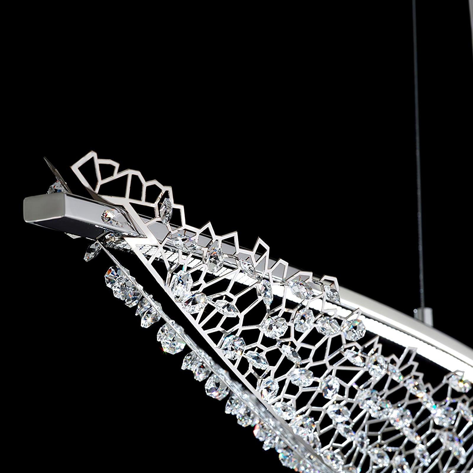 Elvarin Crystal Pendant Light - Blowlighting
