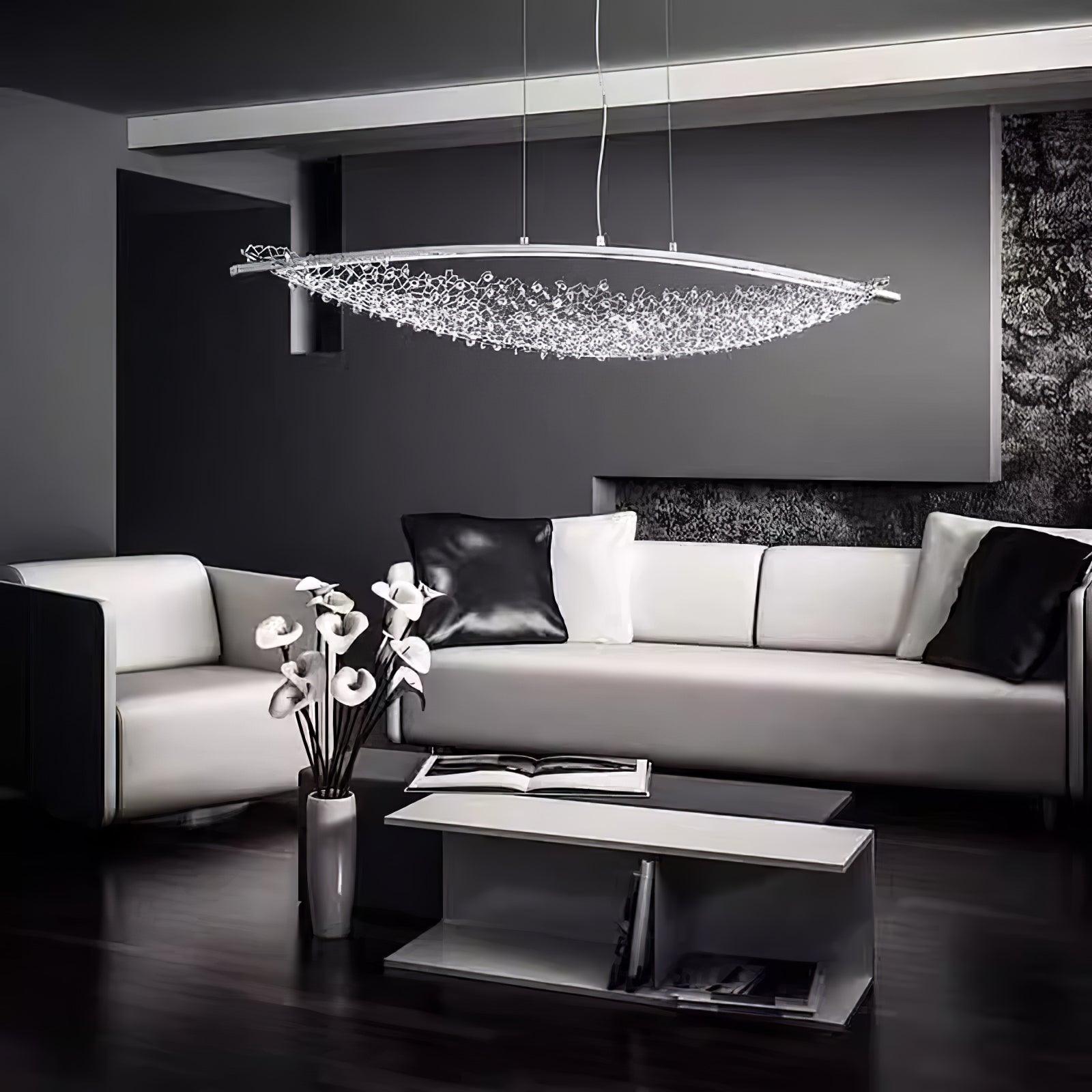 Elvarin Crystal Pendant Light - Blowlighting