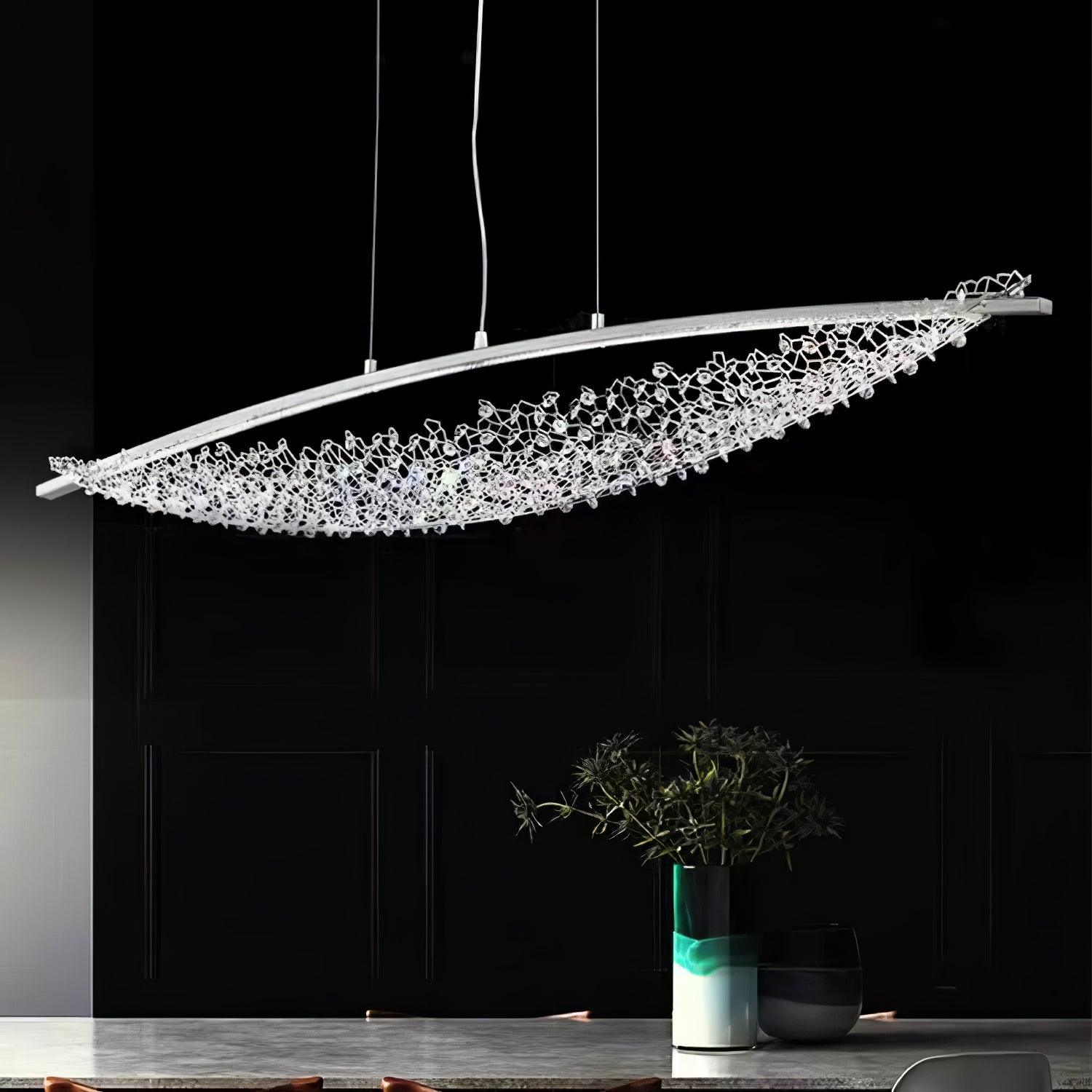 Elvarin Crystal Pendant Light - Blowlighting