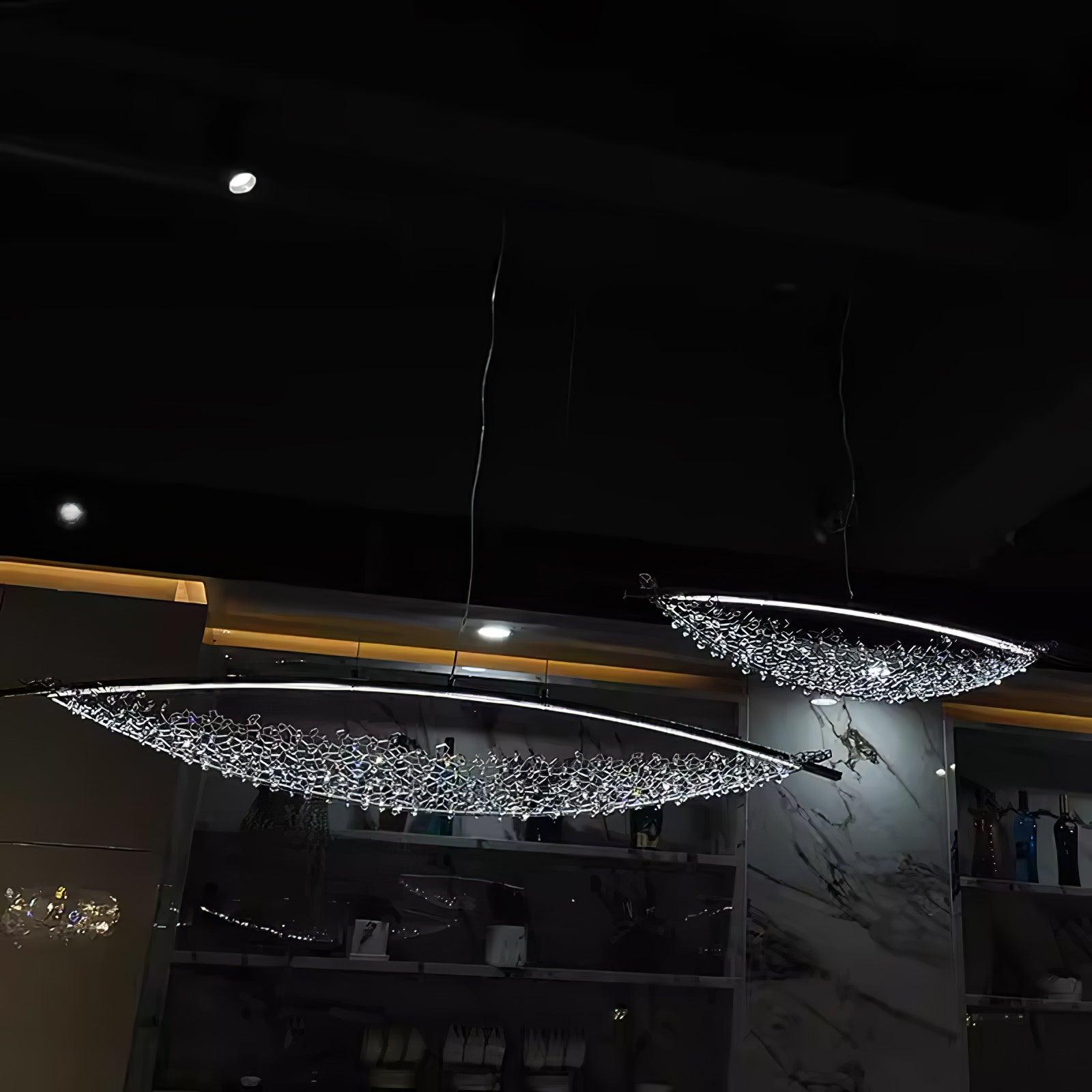 Elvarin Crystal Pendant Light - Blowlighting