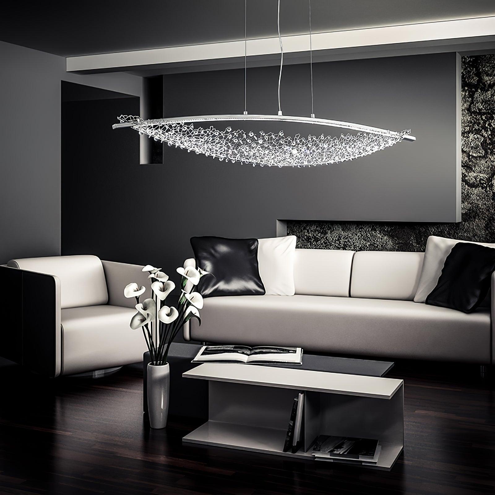 Elvarin Crystal Pendant Light - Blowlighting