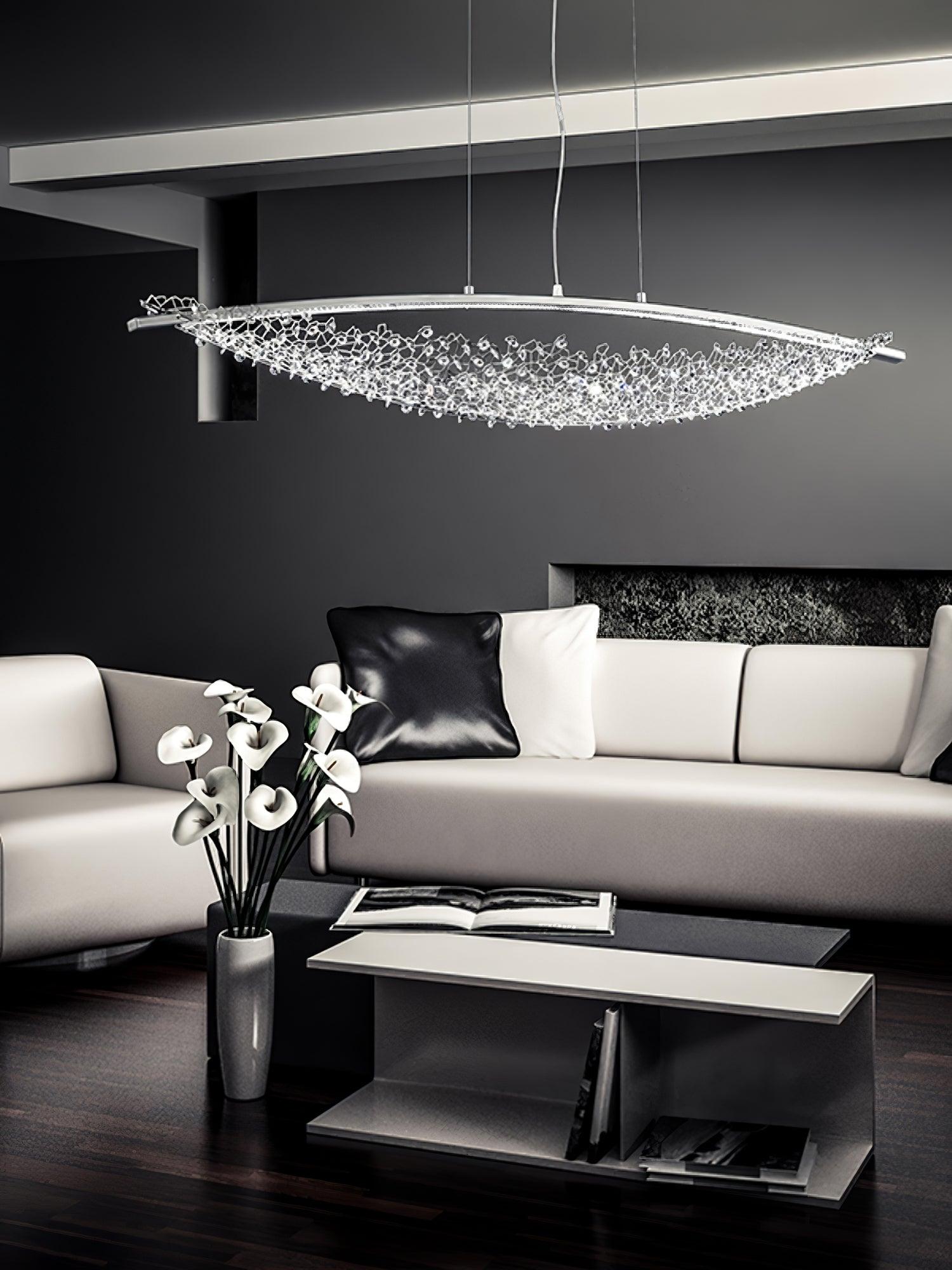 Elvarin Crystal Pendant Light - Blowlighting