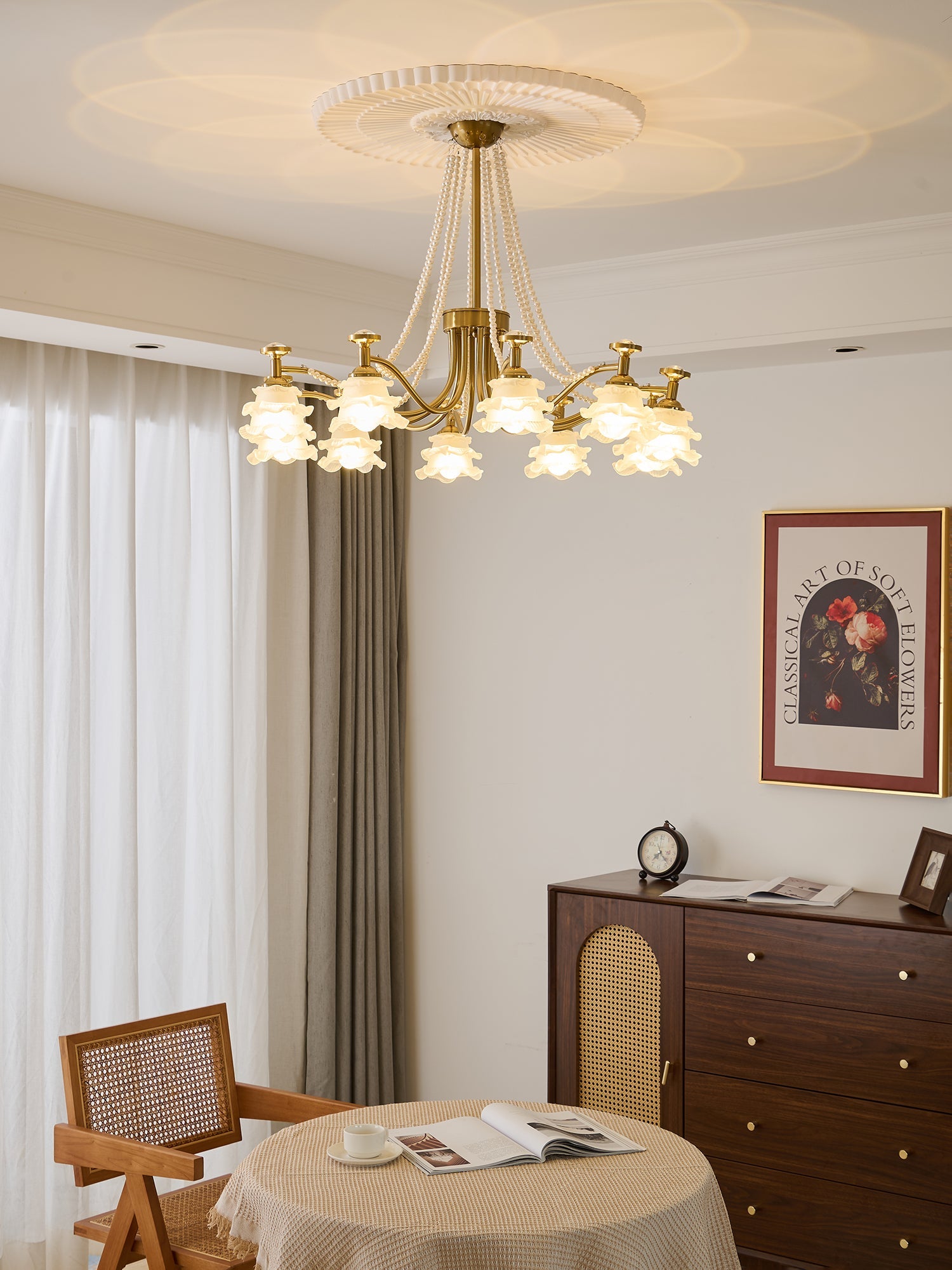 Amaris Rose Chandelier - Blowlighting
