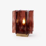Amber Building Block Table Lamp - Blowlighting