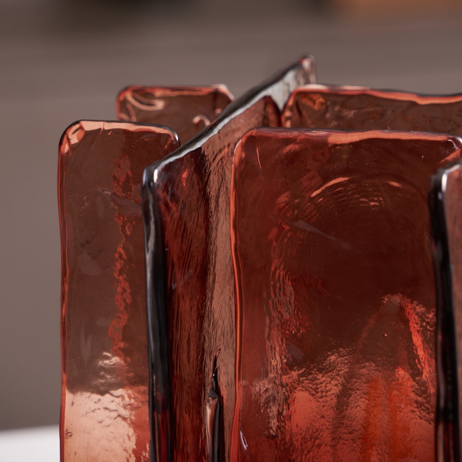 Amber Building Block Table Lamp - Blowlighting
