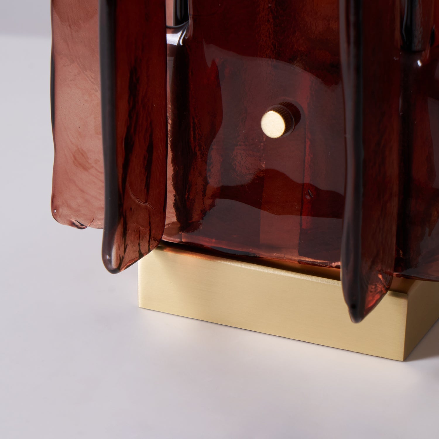 Amber Building Block Table Lamp - Blowlighting