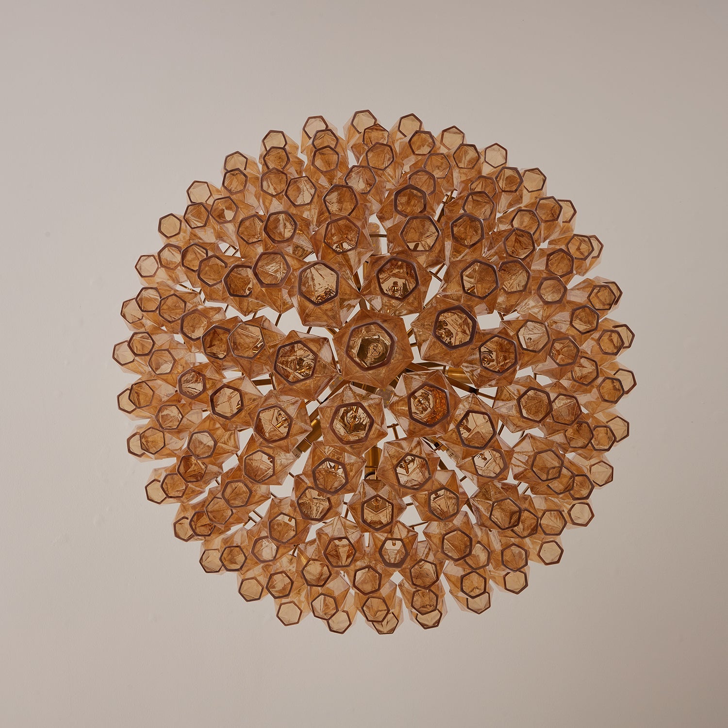 Aurora Chandelier Amber Empire Prism - Blowlighting