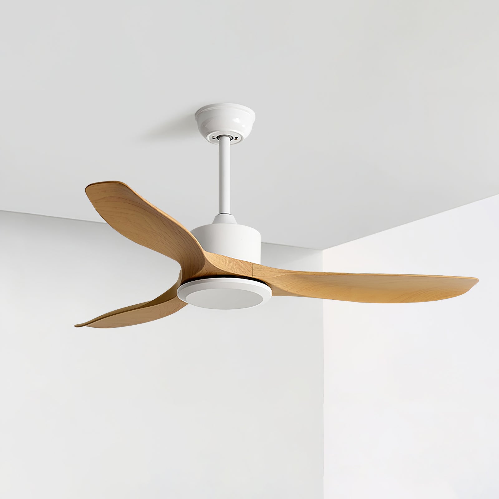 Arlo Minimalist Wood Ceiling Fan Light - Blowlighting