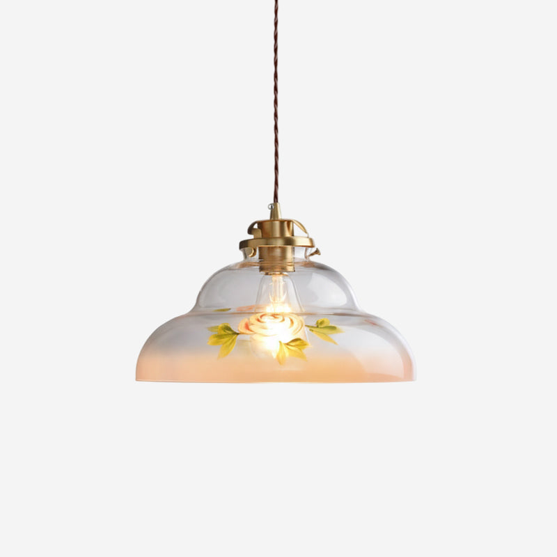Lyric Romantic Glass Pendant Lamp