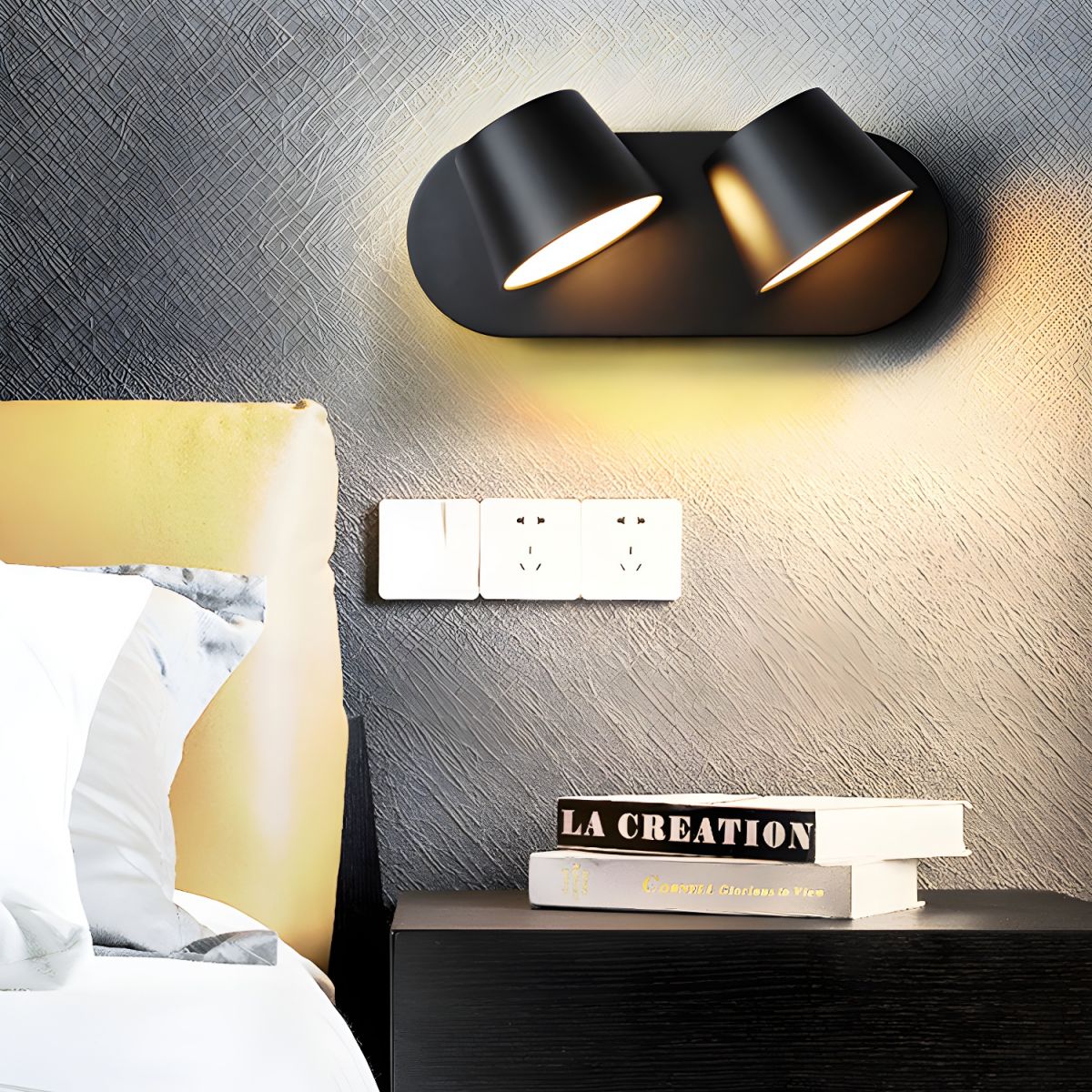 Angle Adjustable Plug-in Wall Lamp - Blowlighting