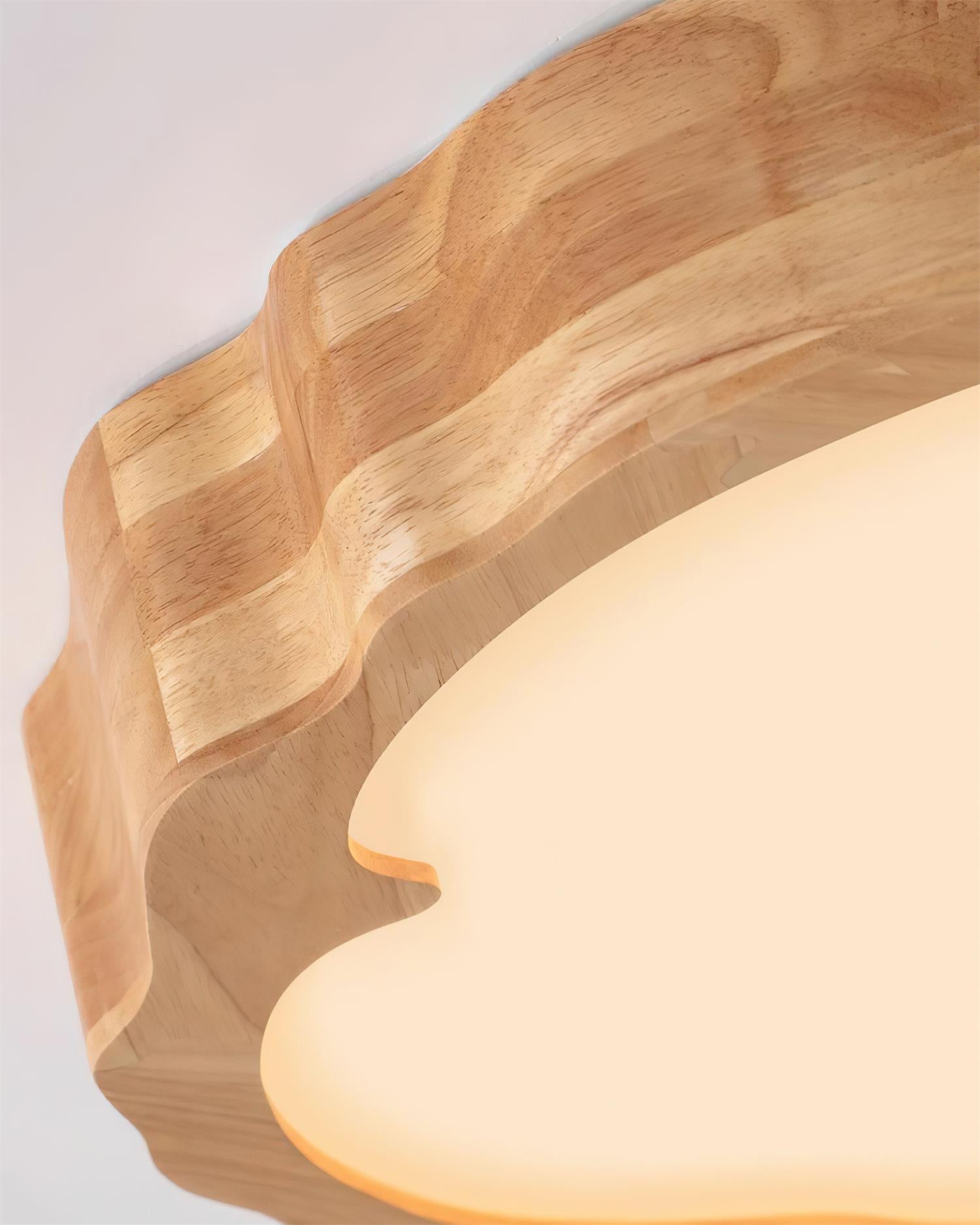 FableLume Cute Wood Ceiling Lamp