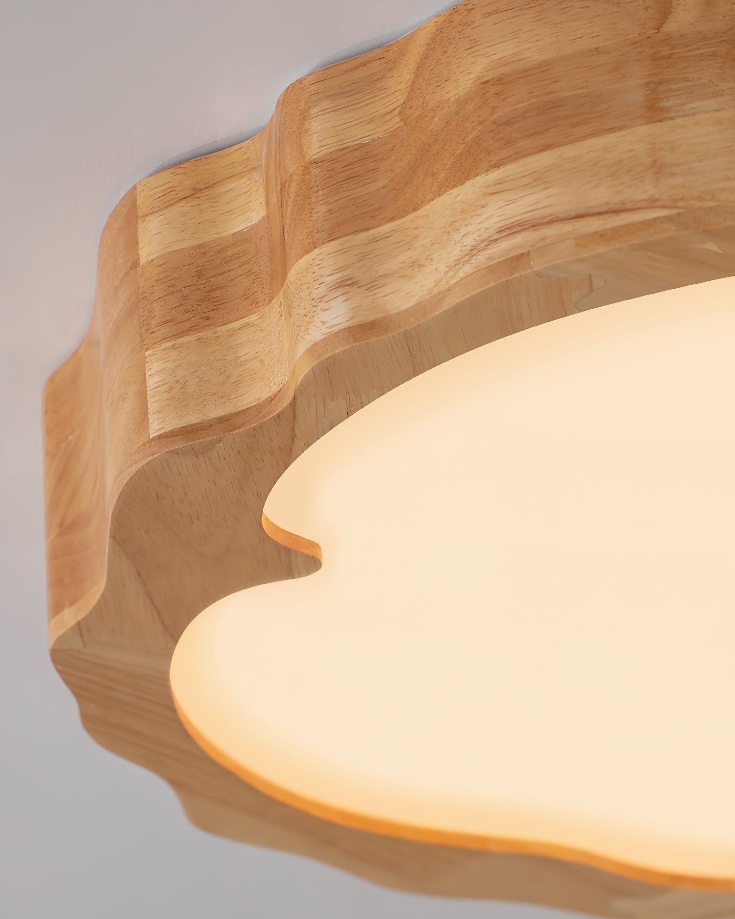 FableLume Cute Wood Ceiling Lamp