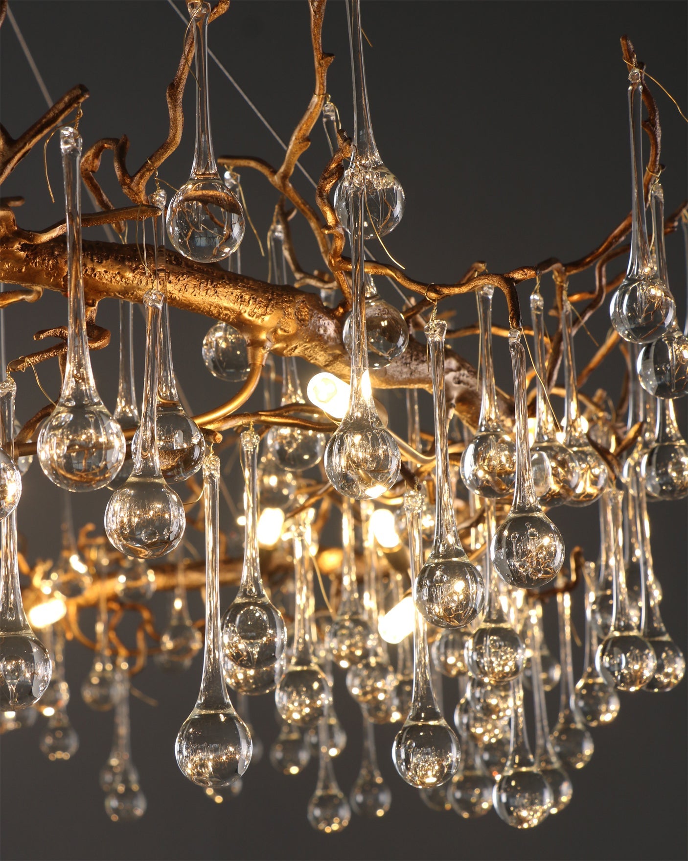 Anita Luxury Glass Chandelier