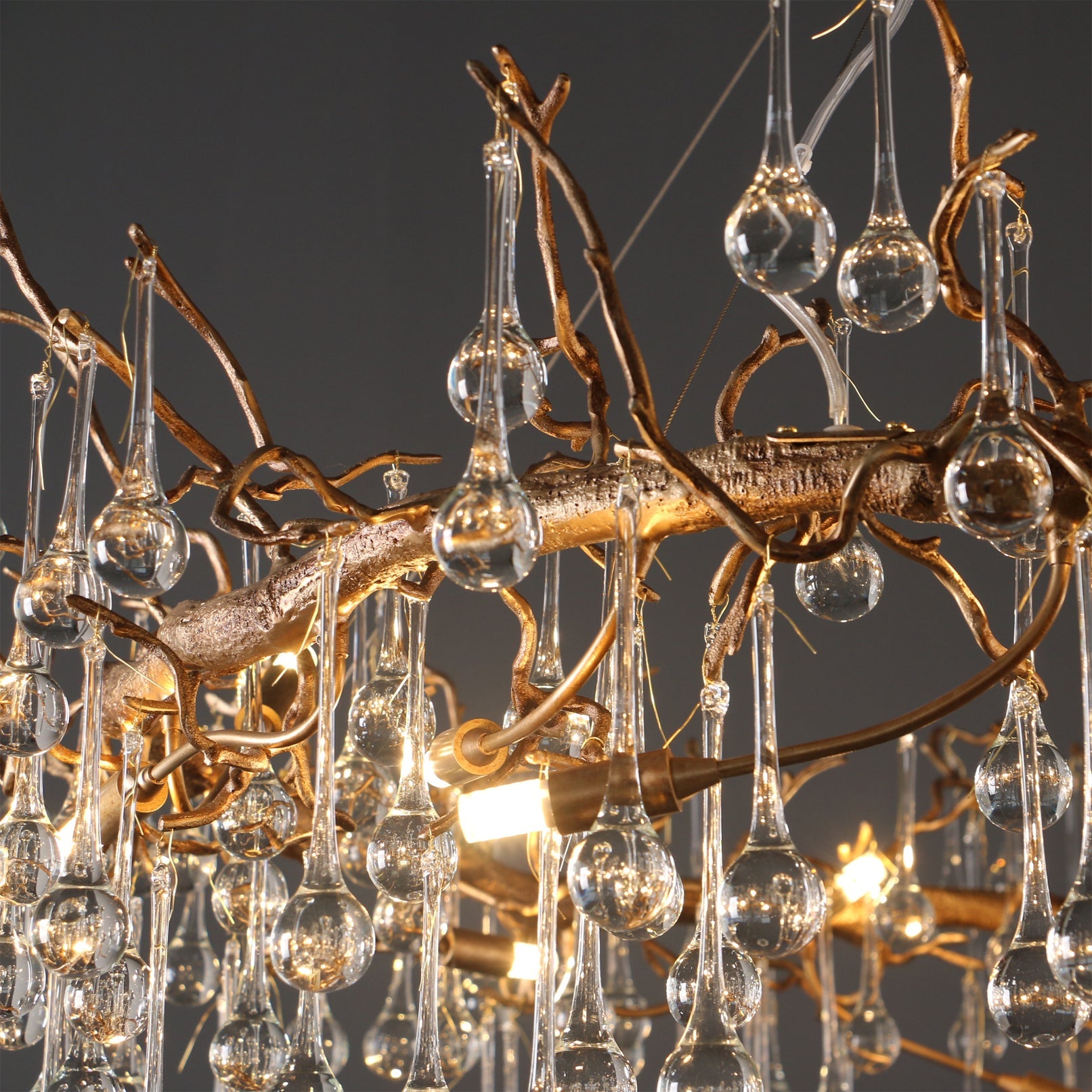 Anita Luxury Glass Chandelier