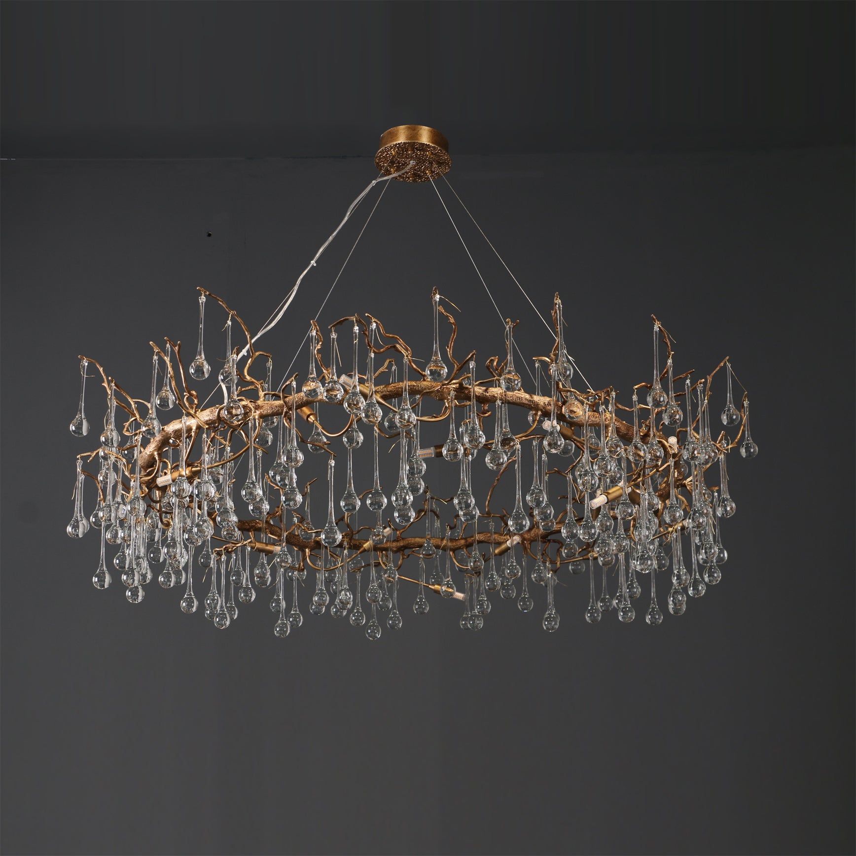 Anita Luxury Glass Chandelier