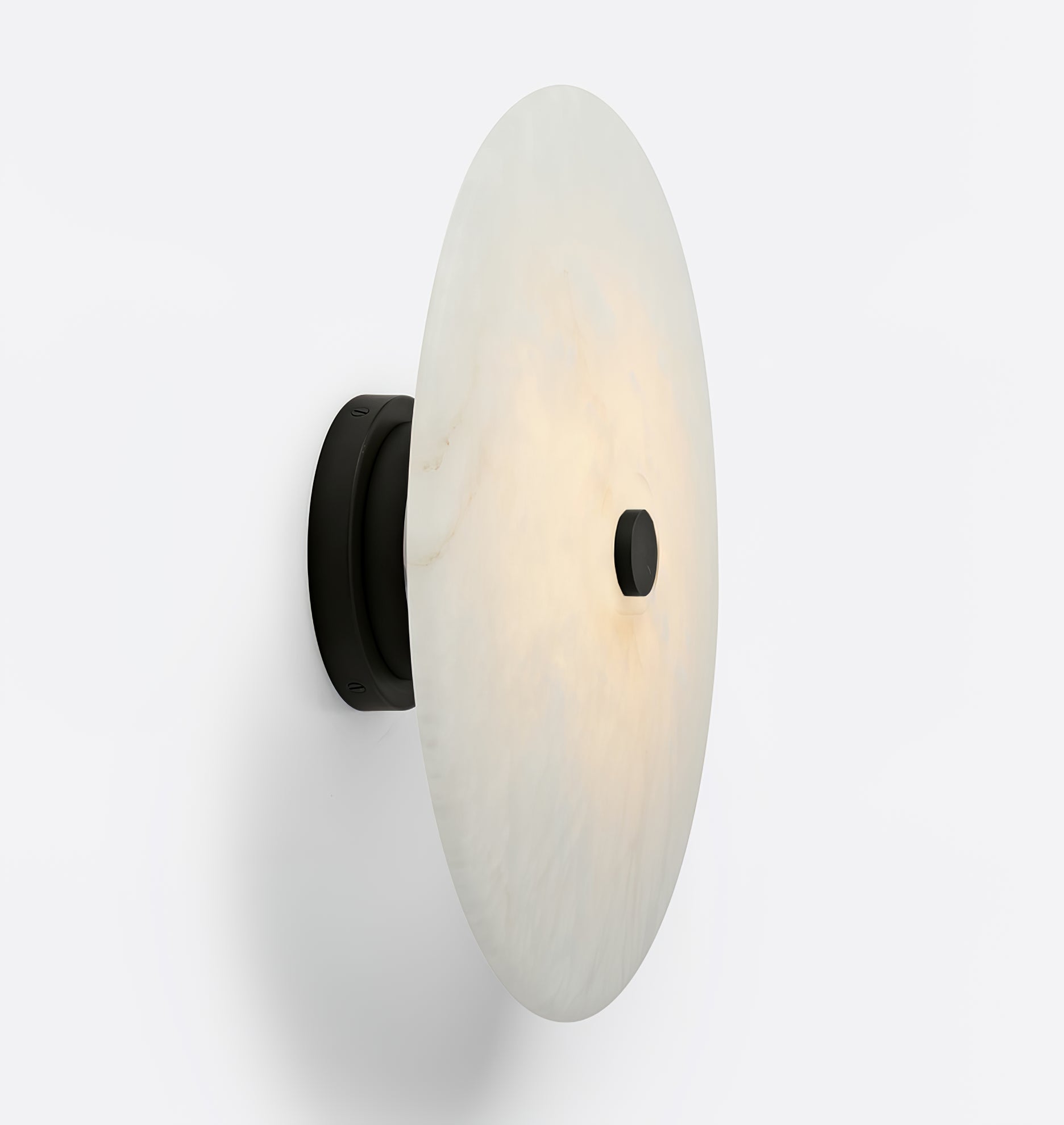 Clio Alabaster Flush Mount Light - Blowlighting