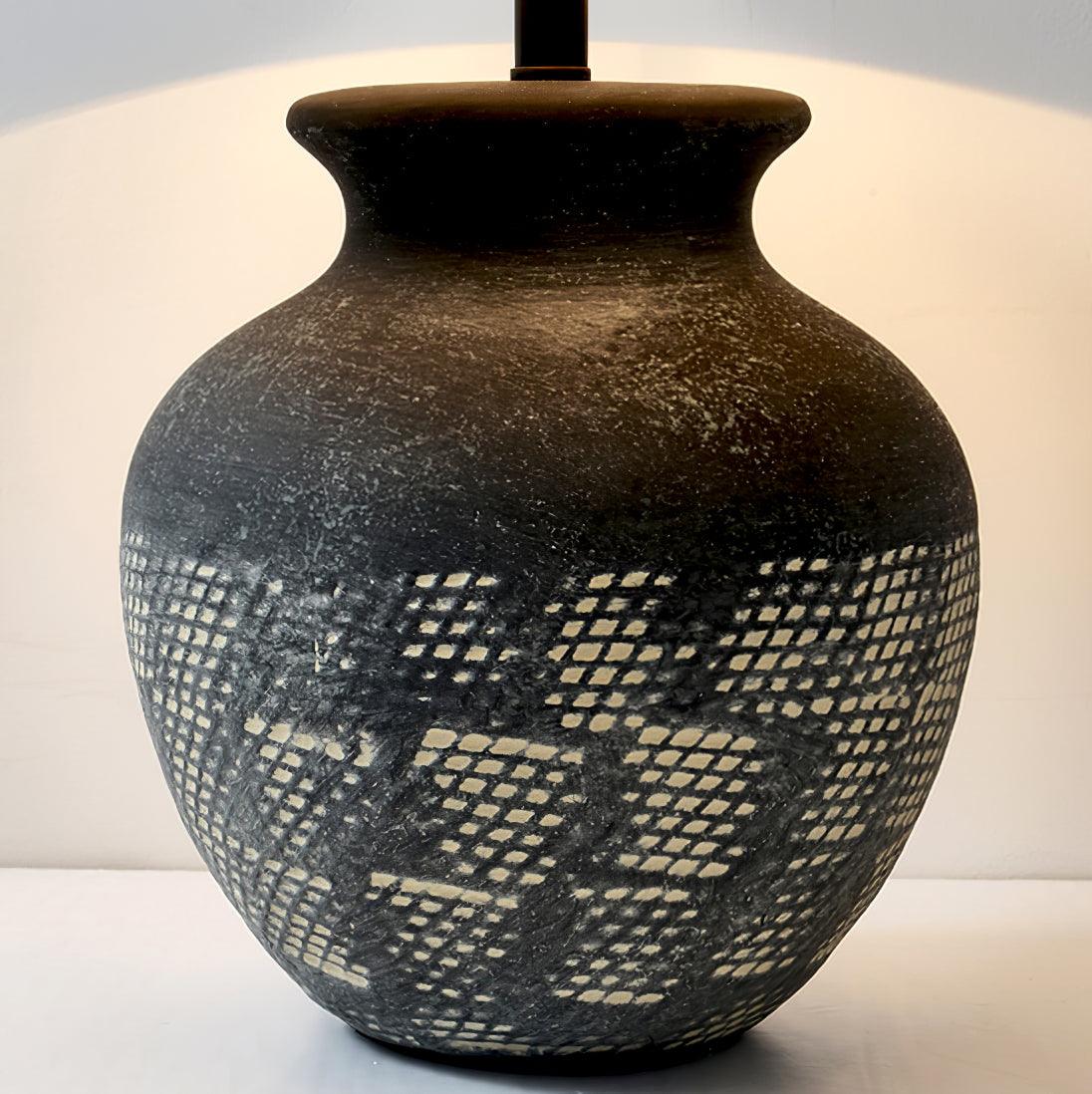 Ansel Ceramic Table Lamp - Blowlighting