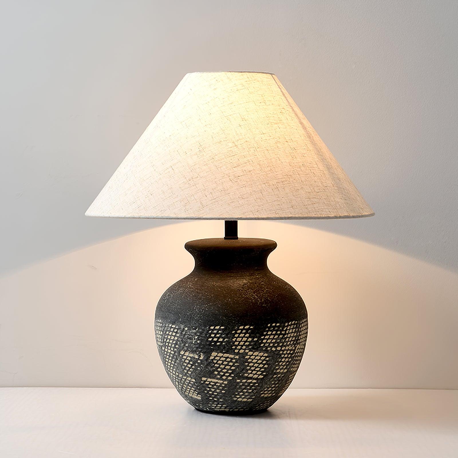 Ansel Ceramic Table Lamp - Blowlighting